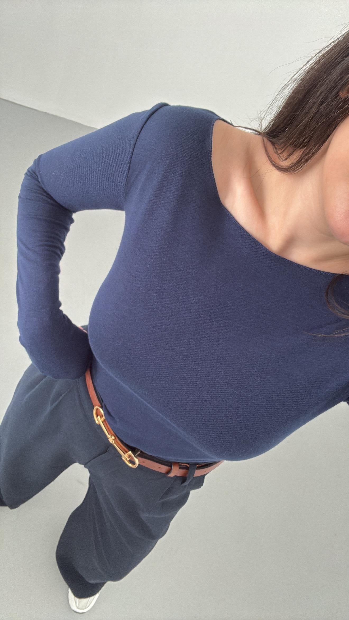 Mad laci Kaşmir Karışımlı Basıc Bluz