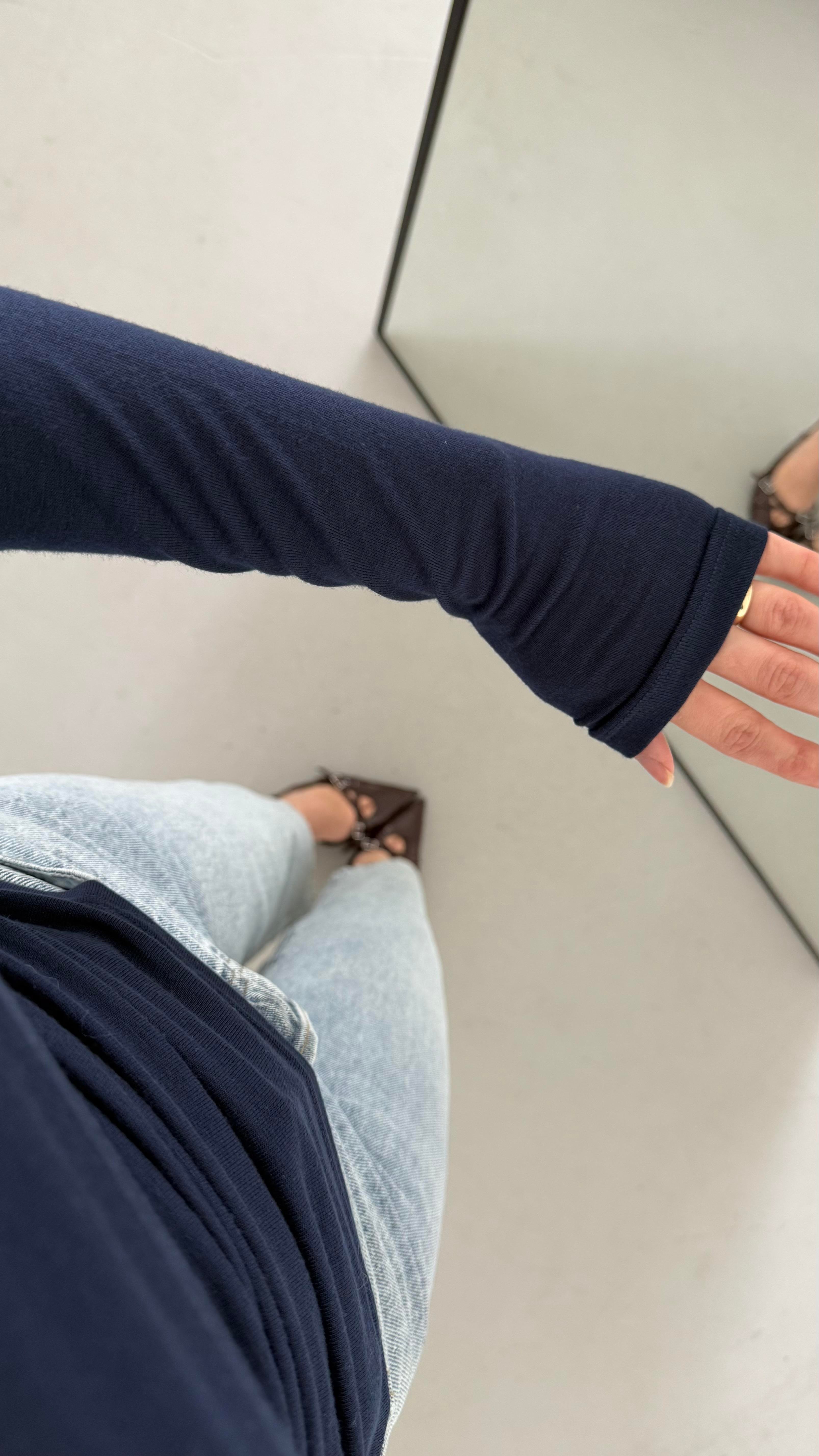 Mad Laci Kaşmir Karışımlı Drapeli Bluz