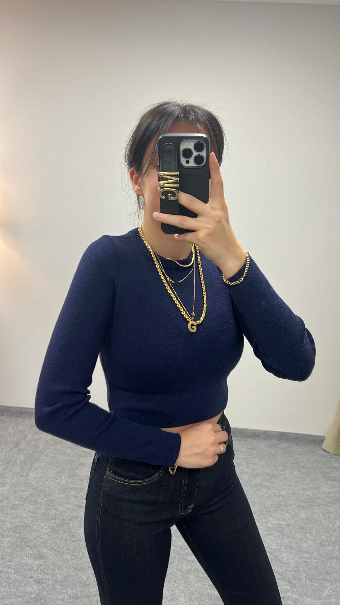 MAD LACİ SIK ÖRME CROP TRİKO