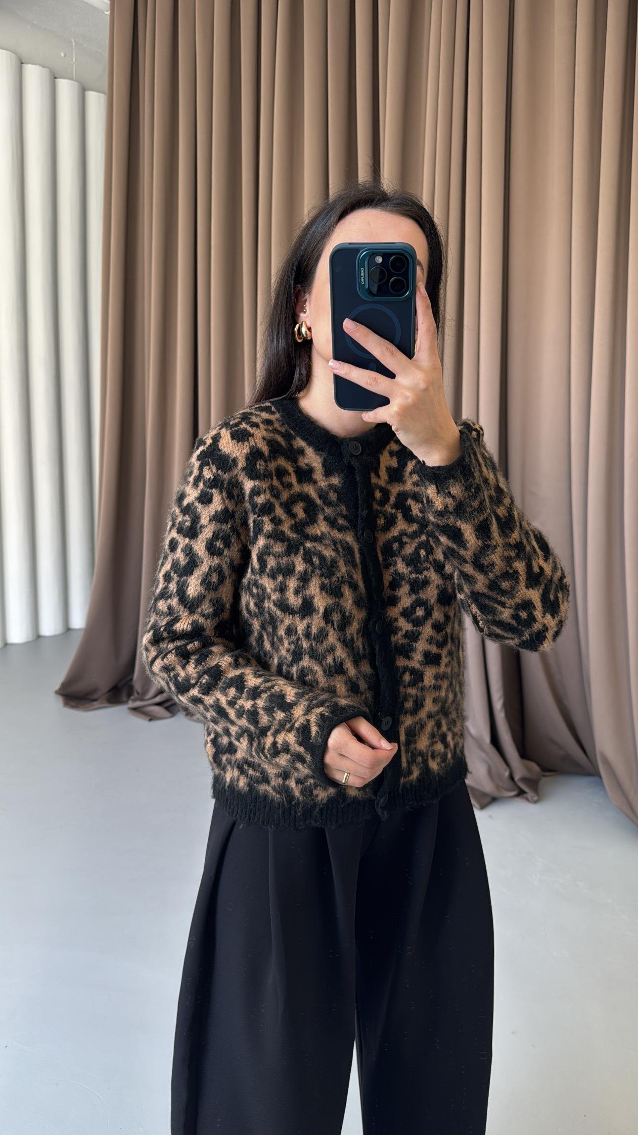 Mad Leo Sakallı Triko Hırka