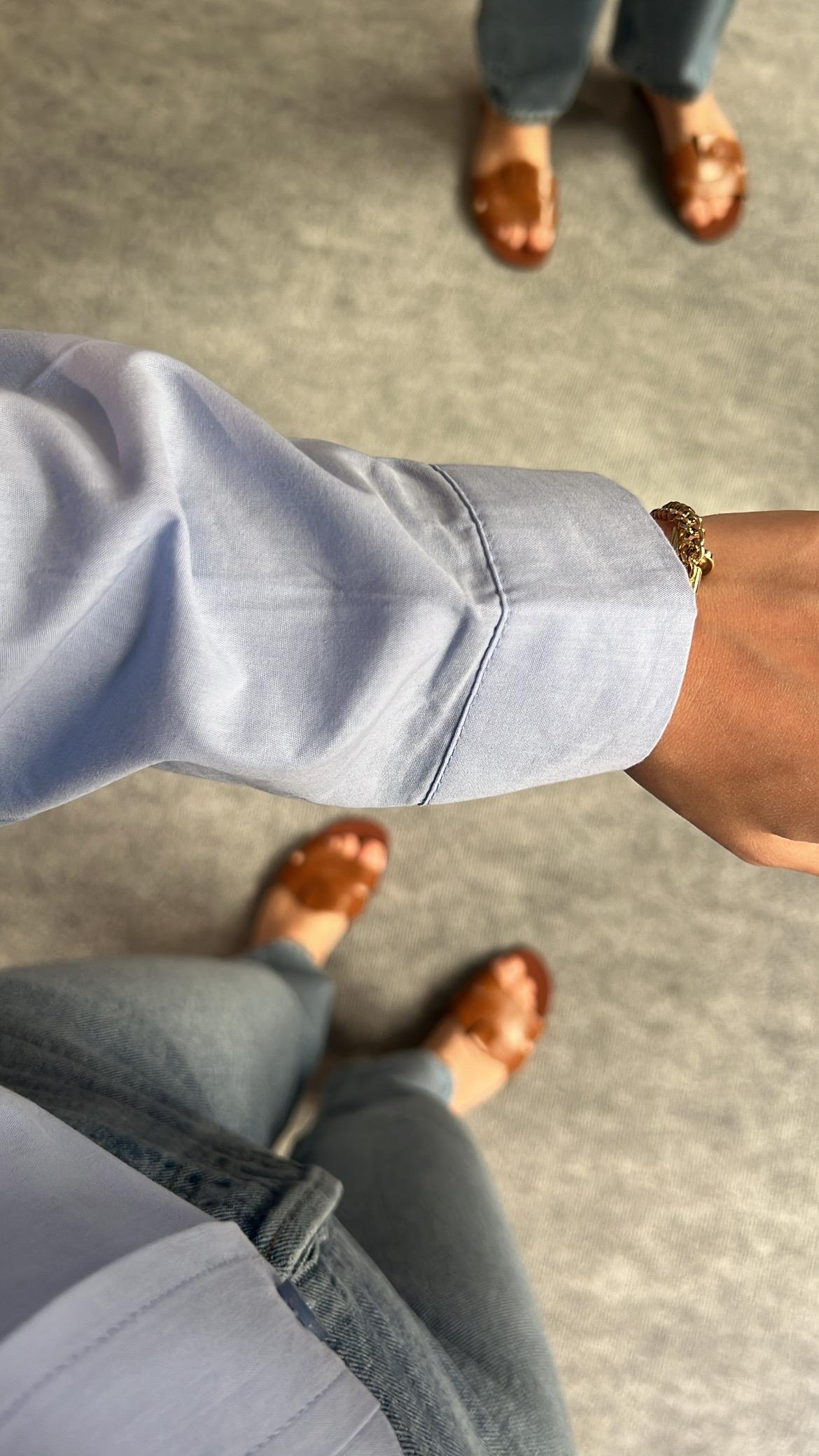 MAD MAVİPOPLIN GÖMLEK