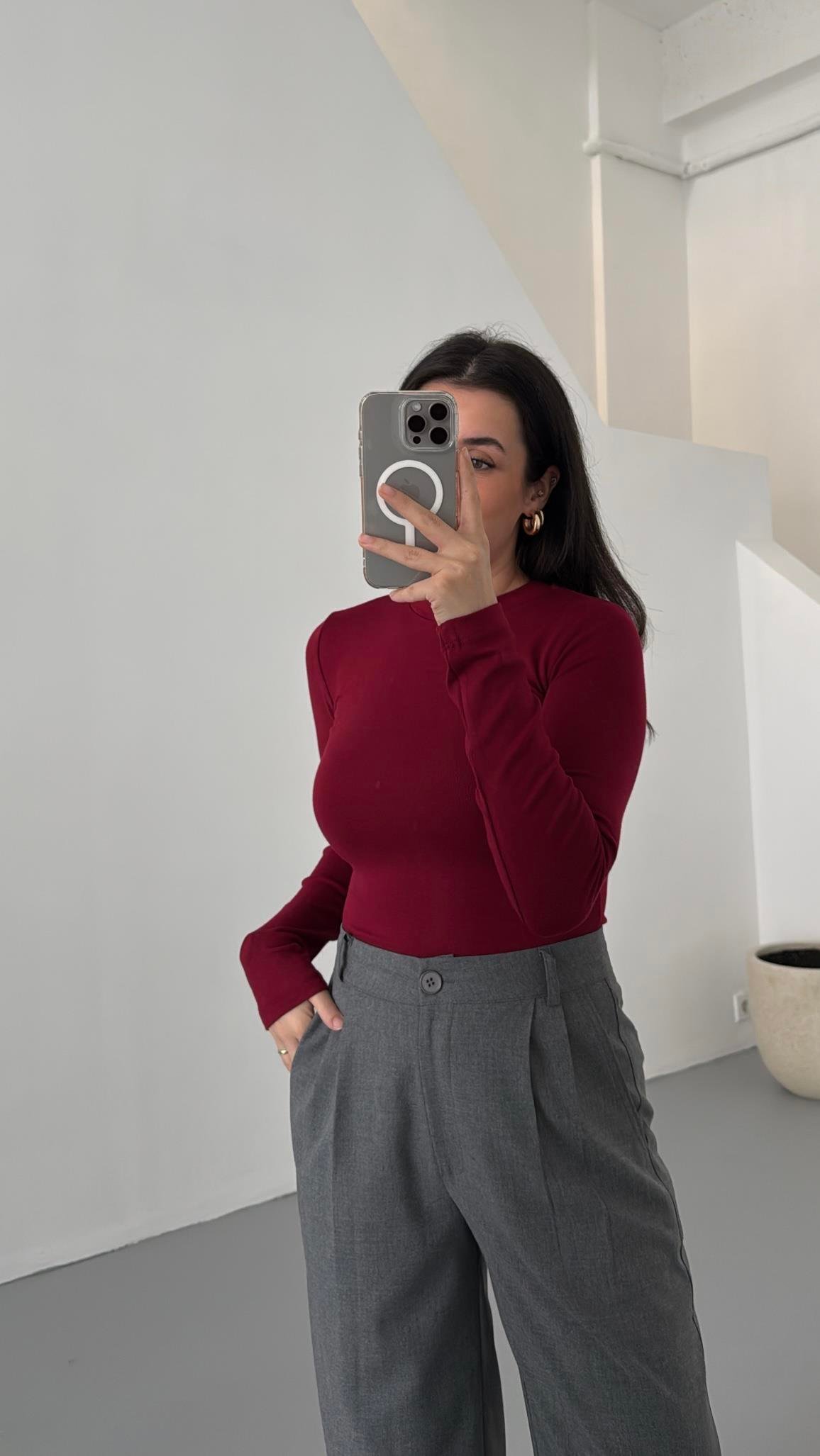 Mad Şarap Soft Touch Bluz