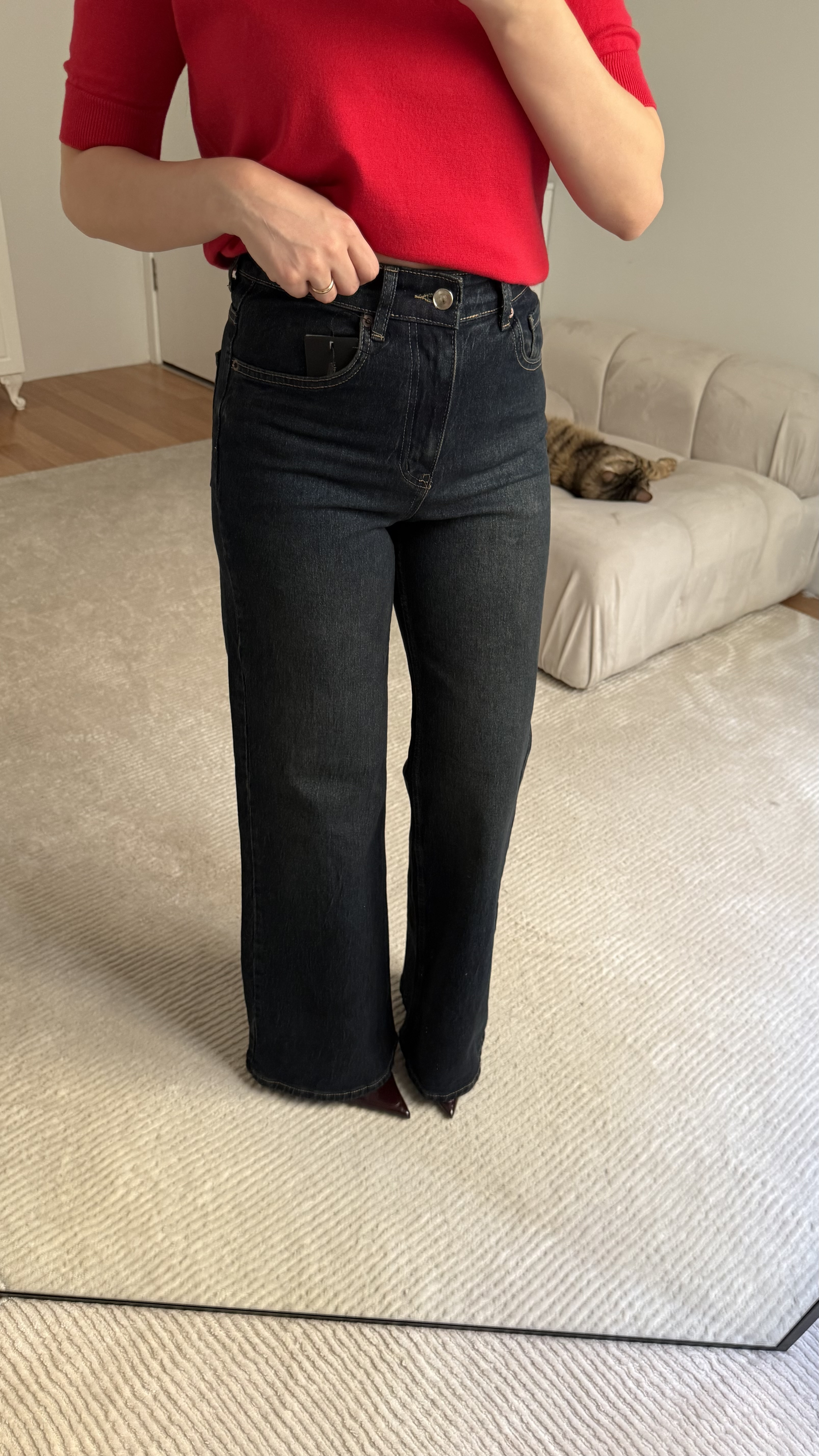 Mad Yıkamalı Laci Wide Leg Jean