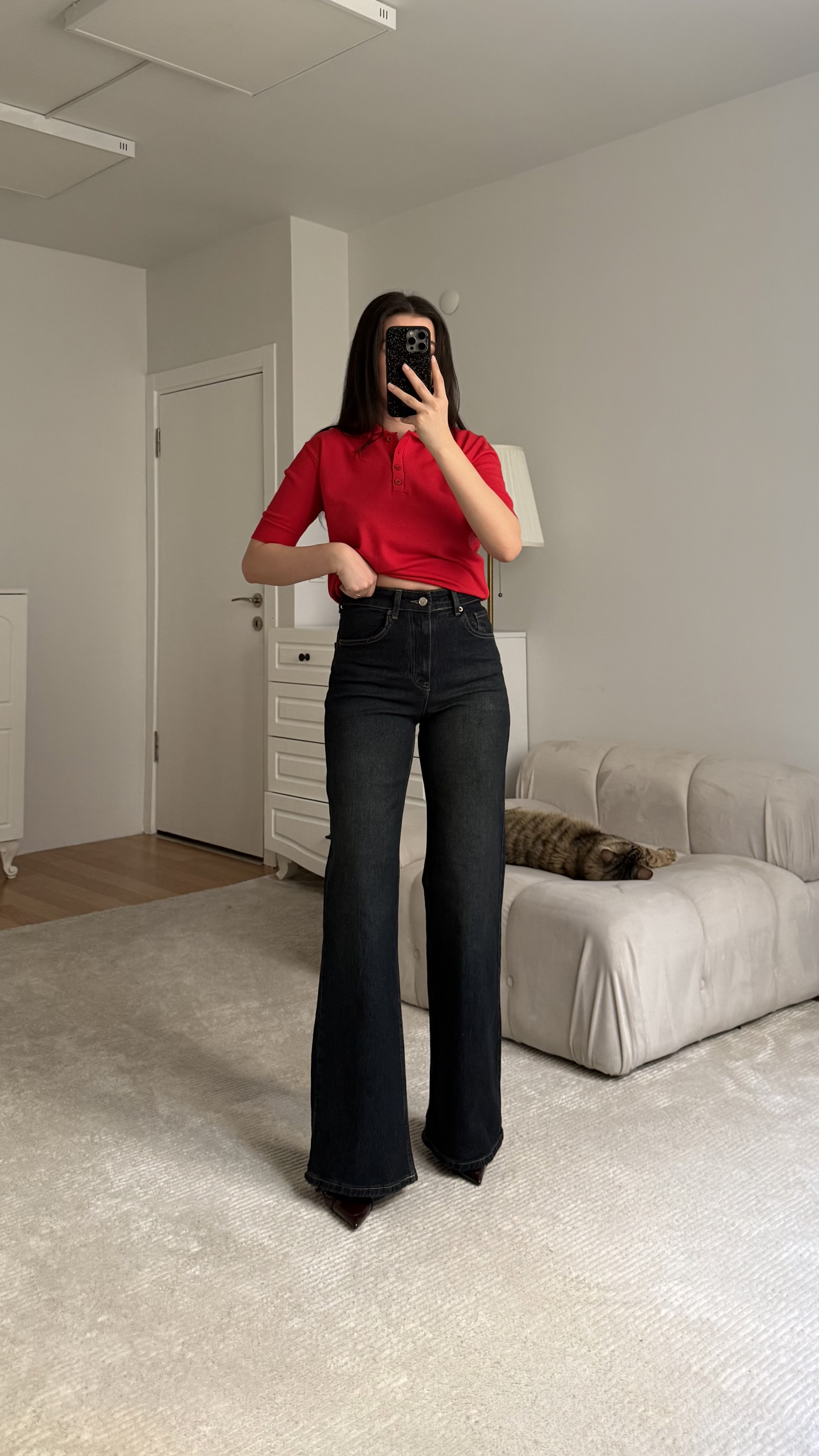 Mad Yıkamalı Laci Wide Leg Jean