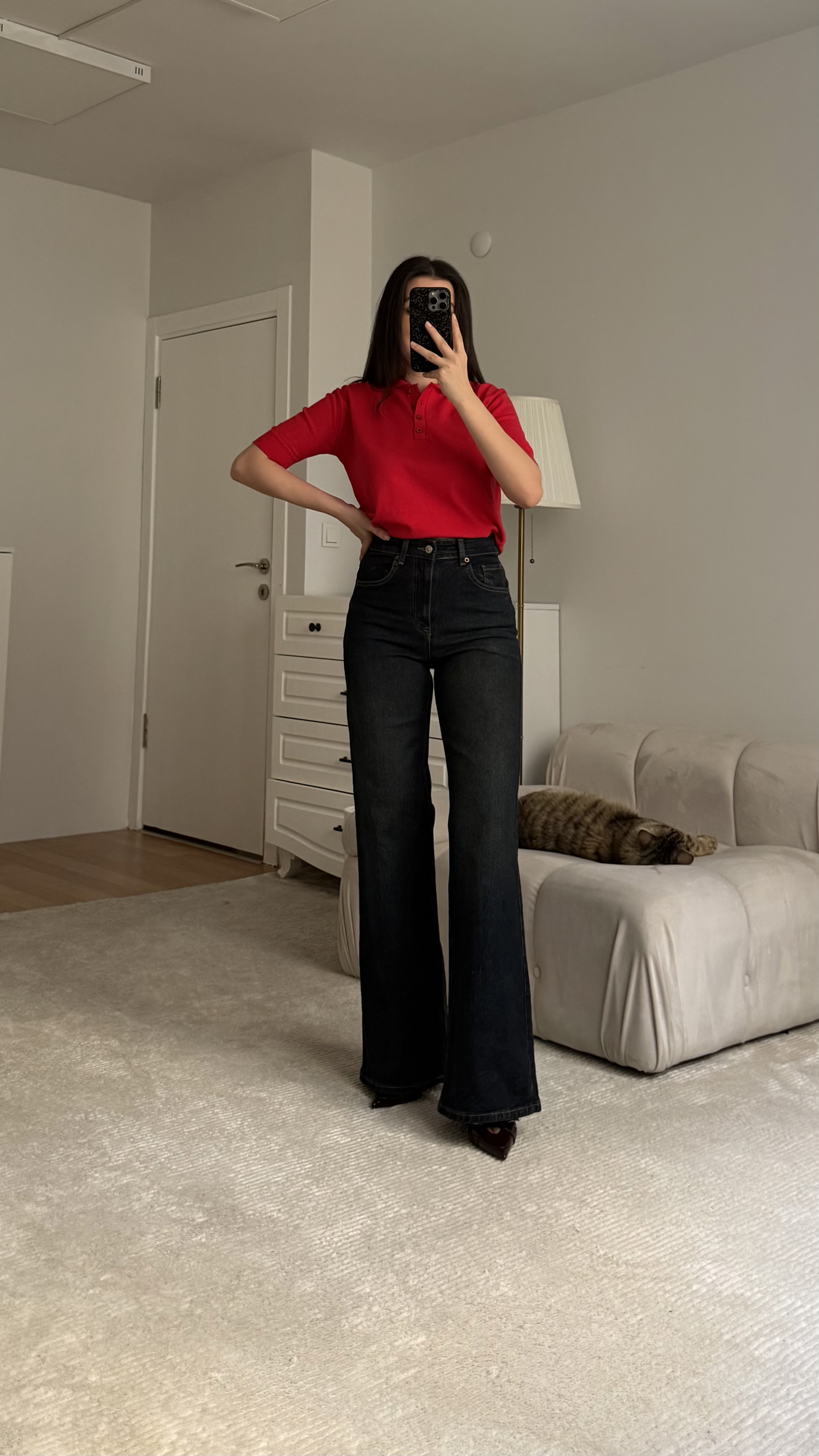 Mad Yıkamalı Laci Wide Leg Jean