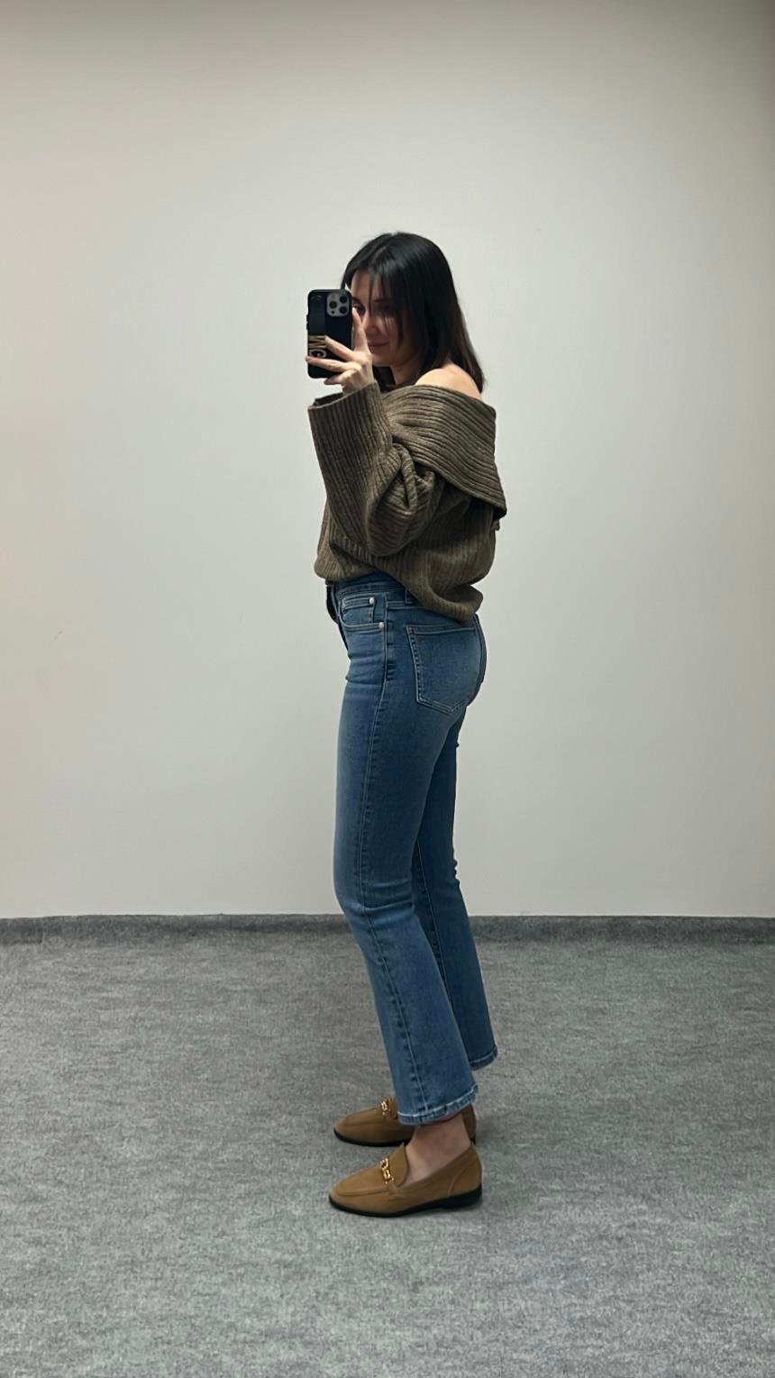 MADAM MAVİ  FLARE JEAN