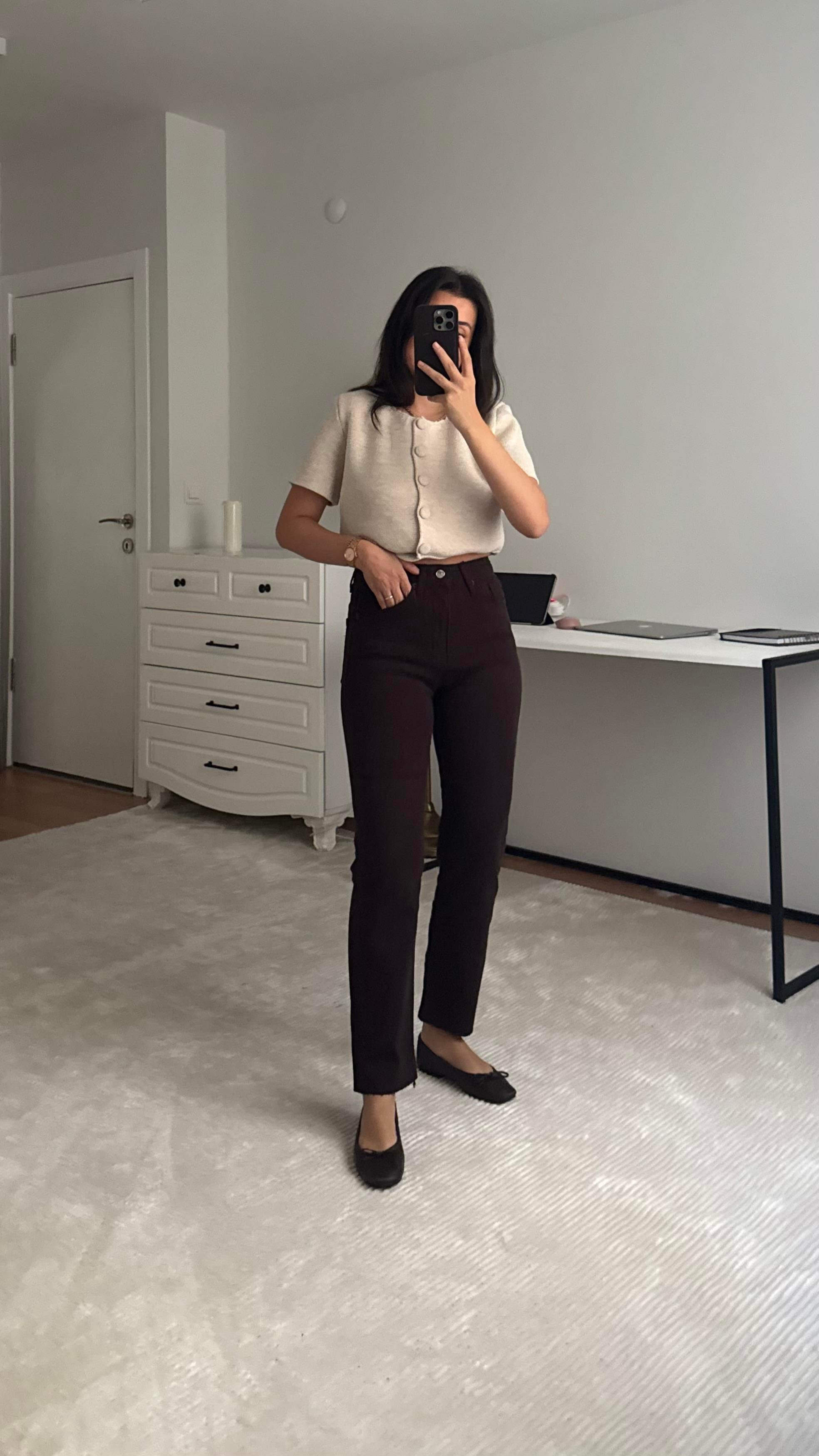 Marka Acı Kahve Lazer Kesim Jean