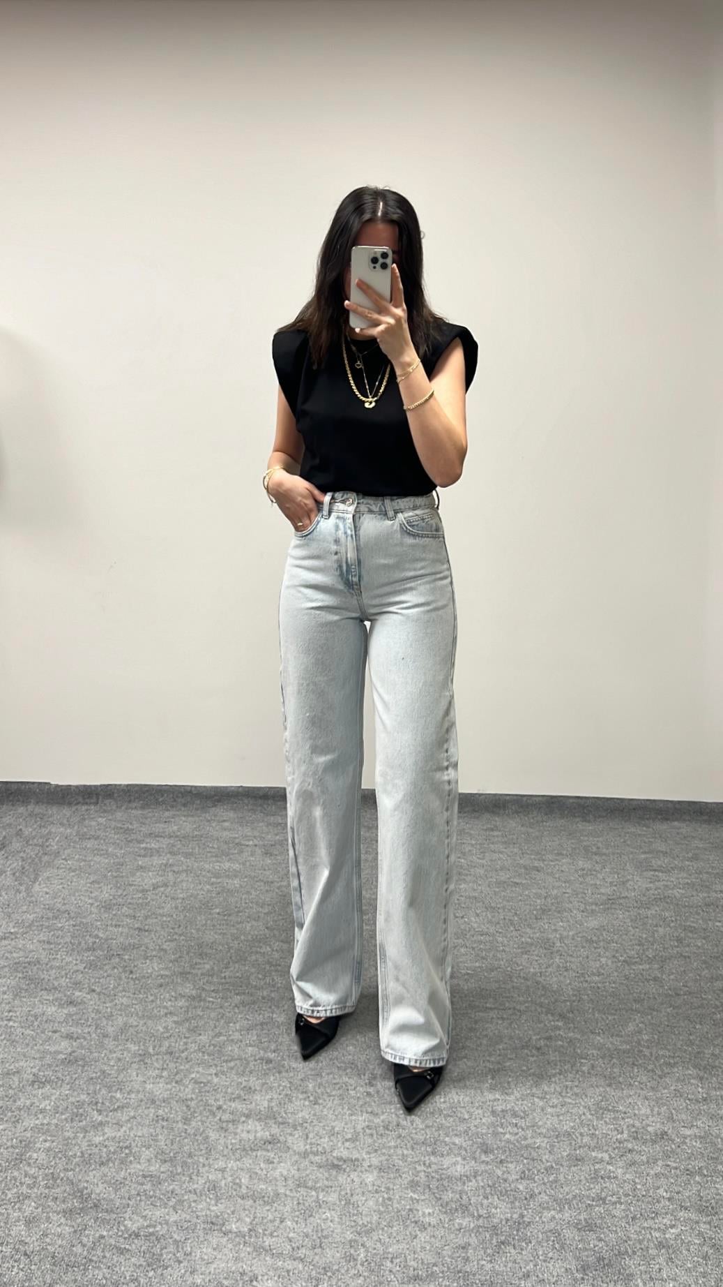 MARKA AÇIK MAVİ STRAIGHT FIT JEAN