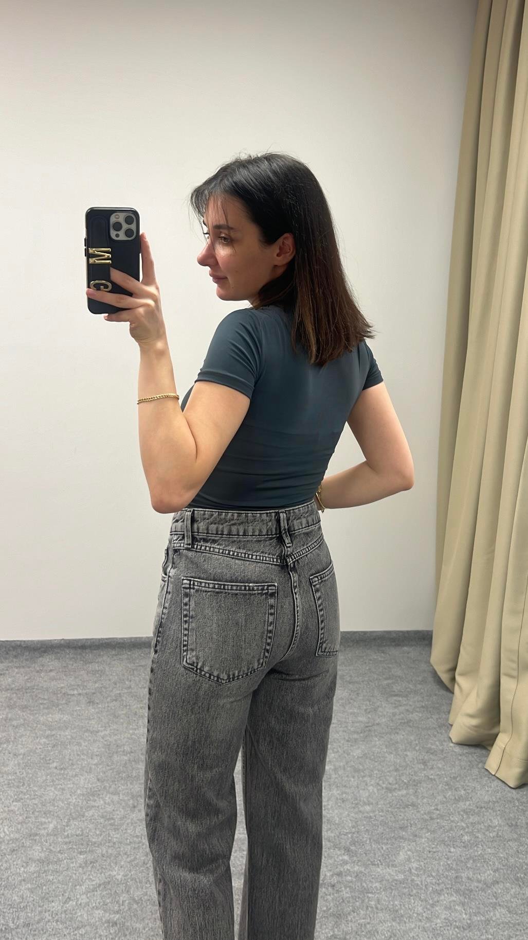 MARKA ANTRASİT KISA KOLLU BASIC