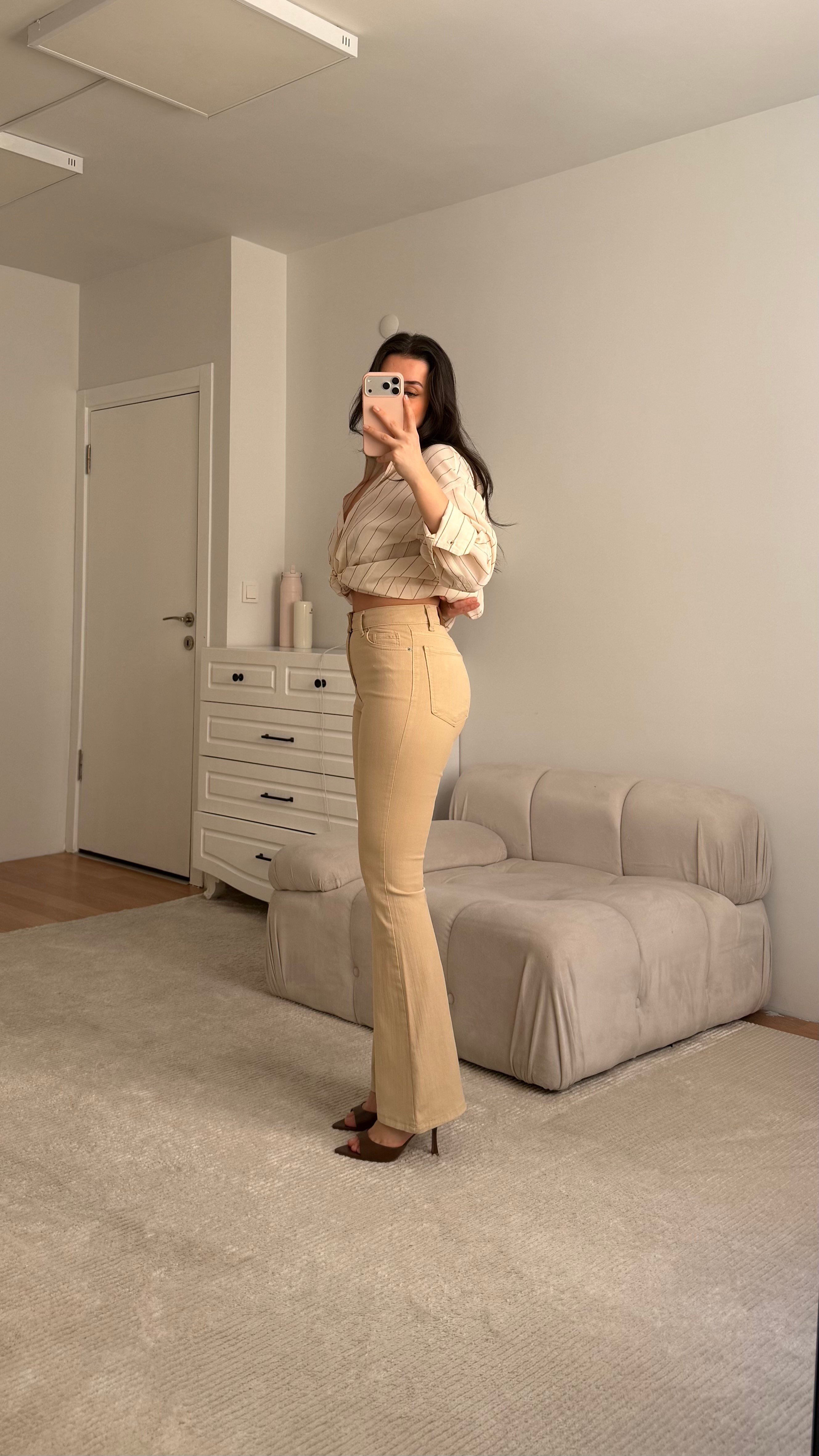 Marka Bej Flare Jean