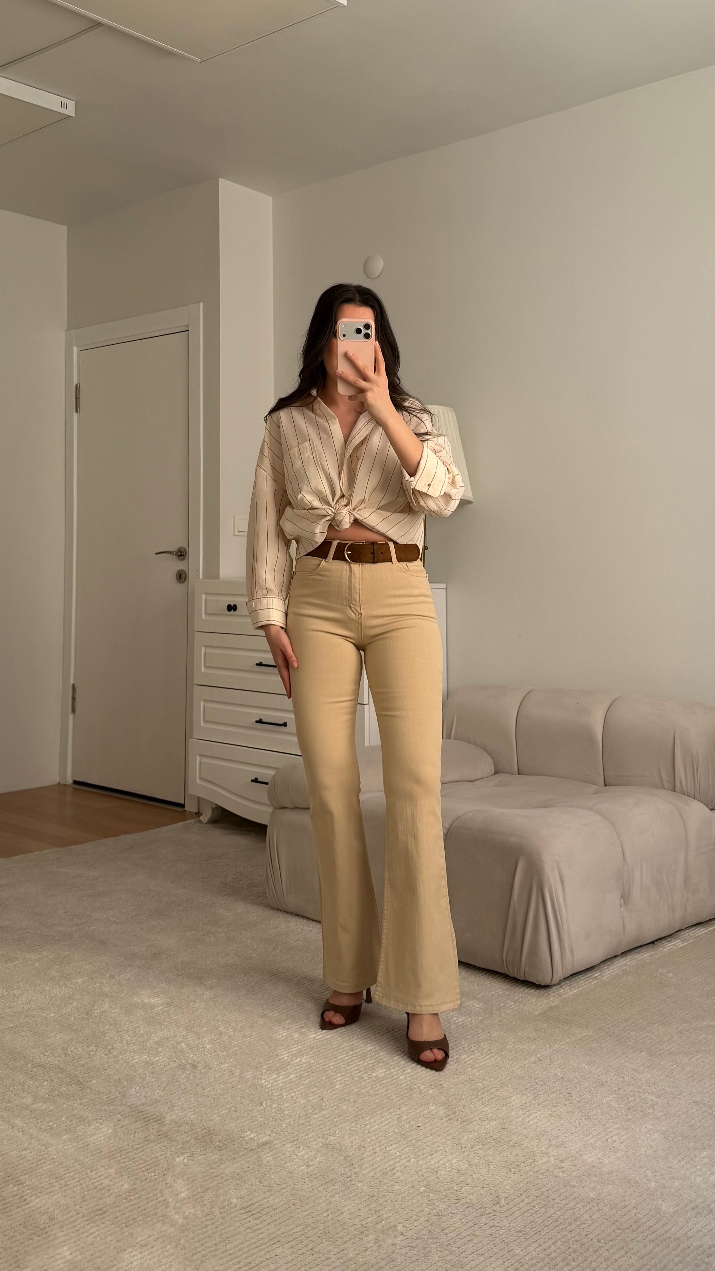 Marka Bej Flare Jean