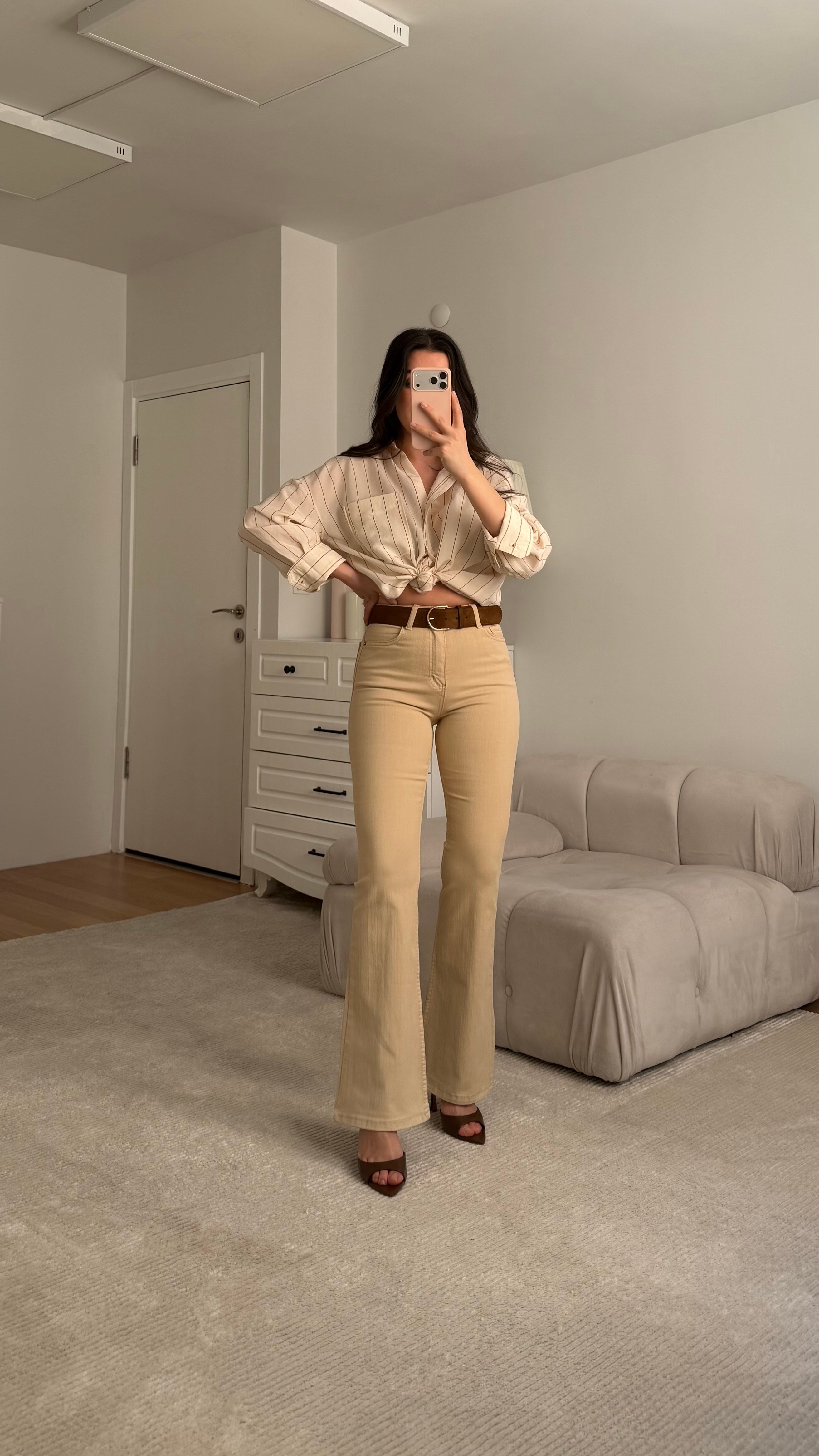 Marka Bej Flare Jean