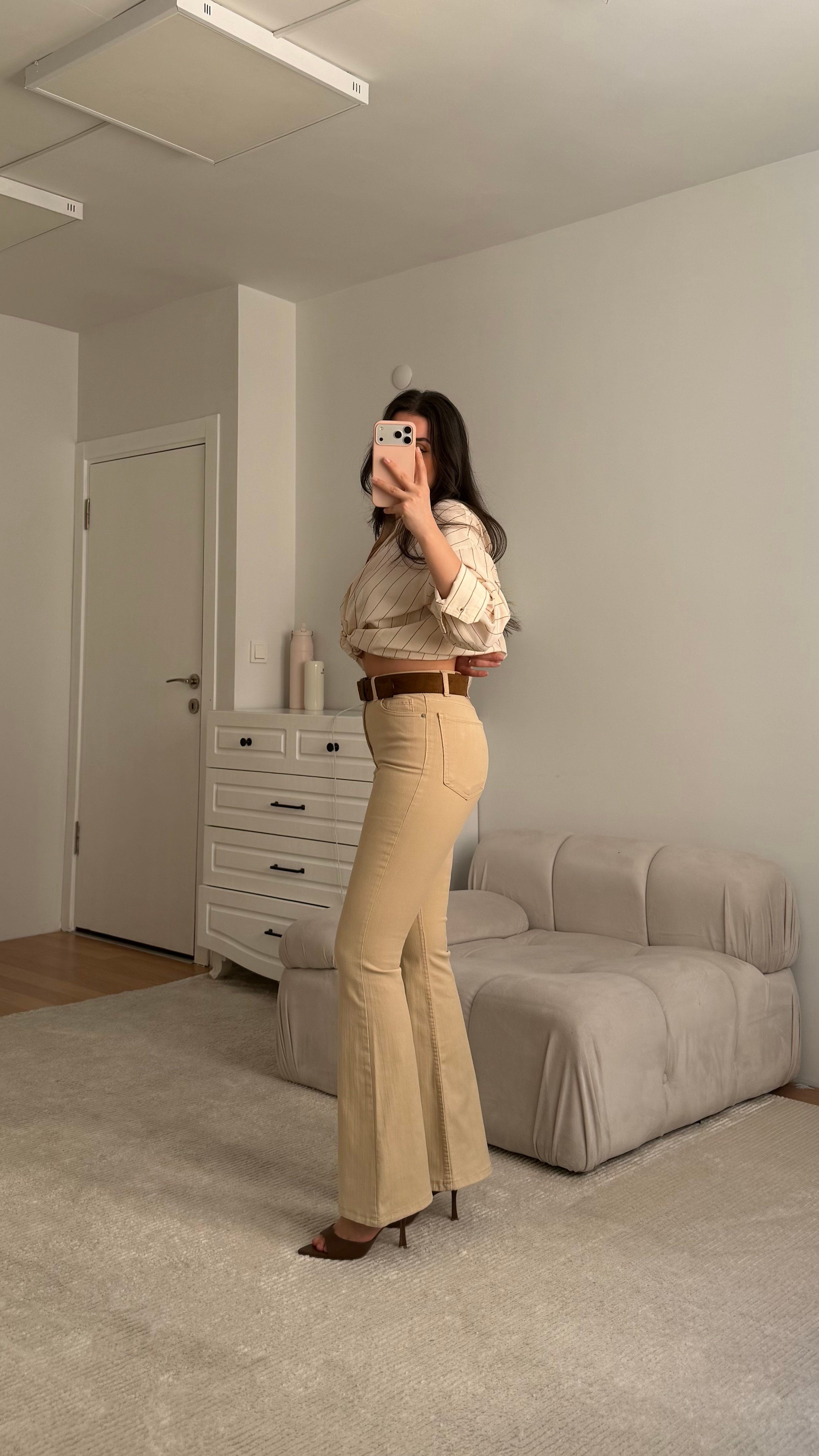 Marka Bej Flare Jean