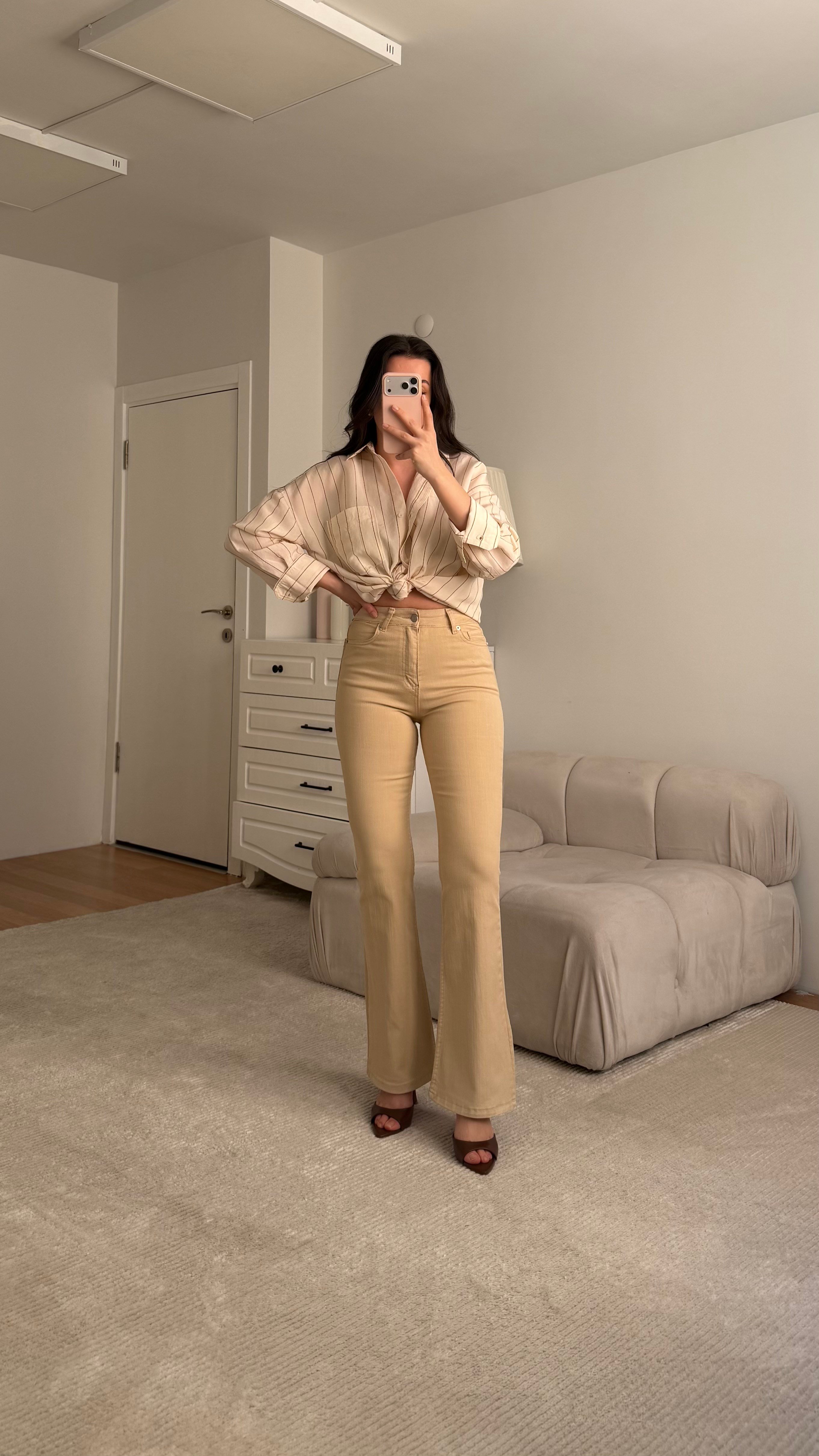 Marka Bej Flare Jean