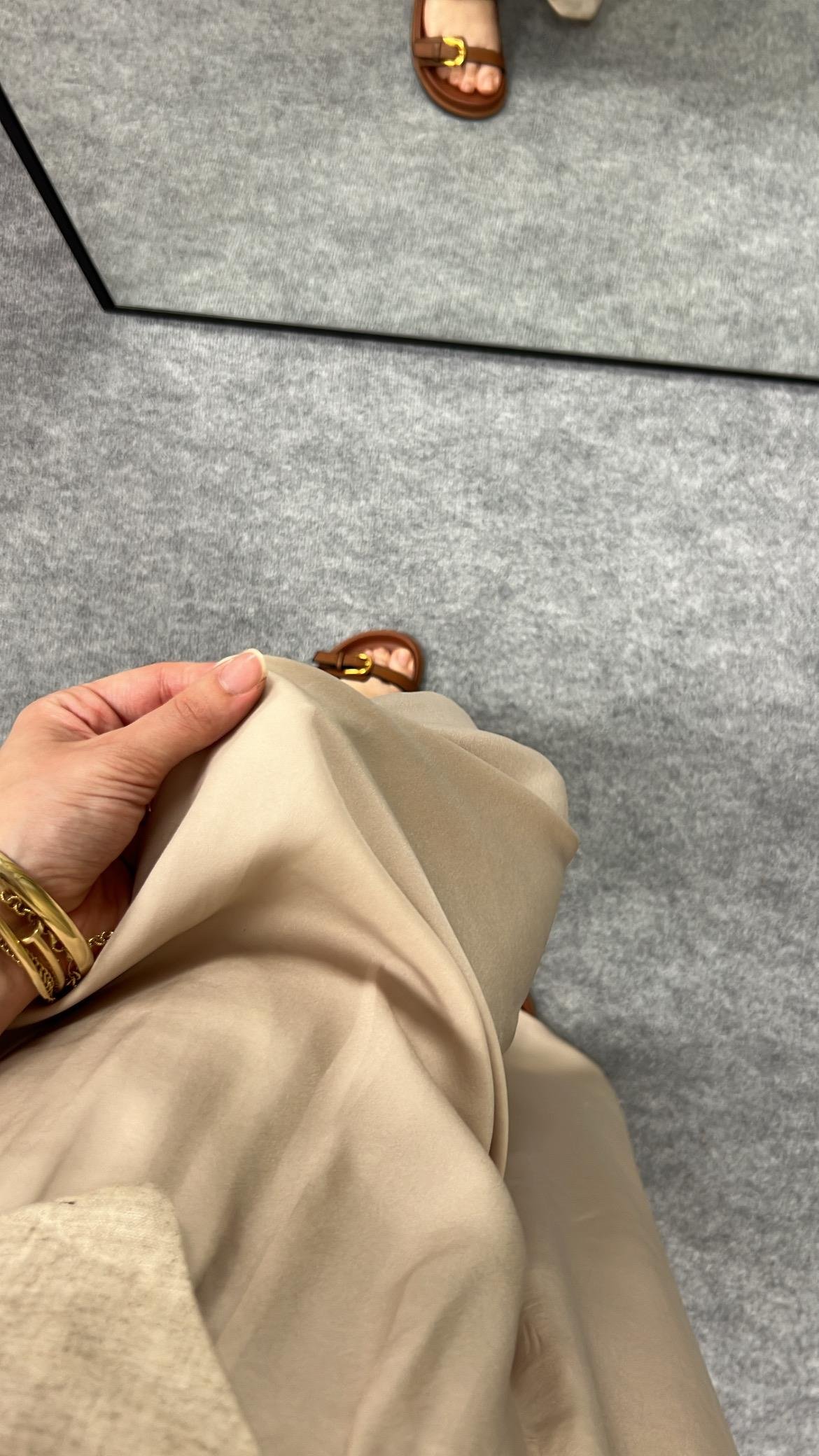 Marka Beli Elastik Geniş Paça Pantolon