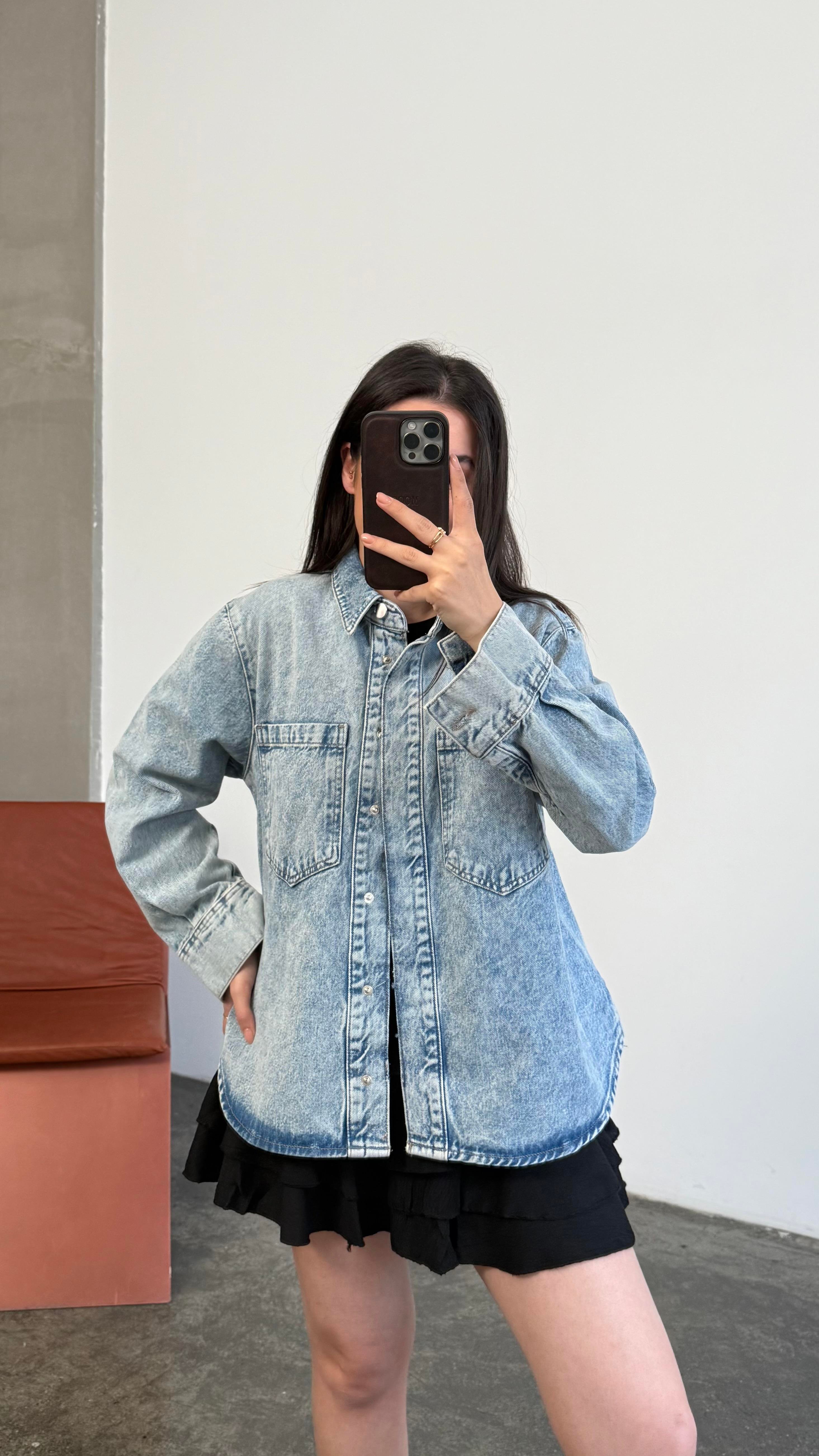 Marka Denim Gömlek Ceket