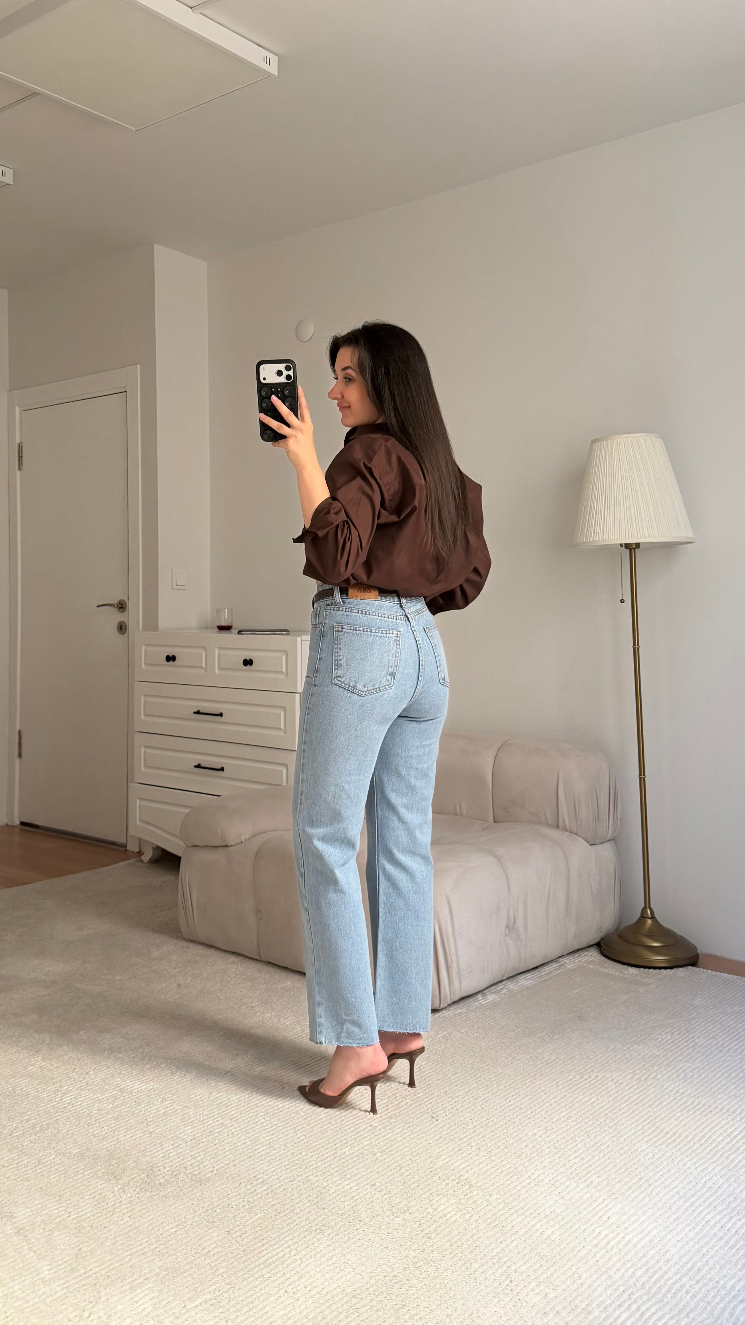 Marka Donuk Mavi Straight Fıt Jean
