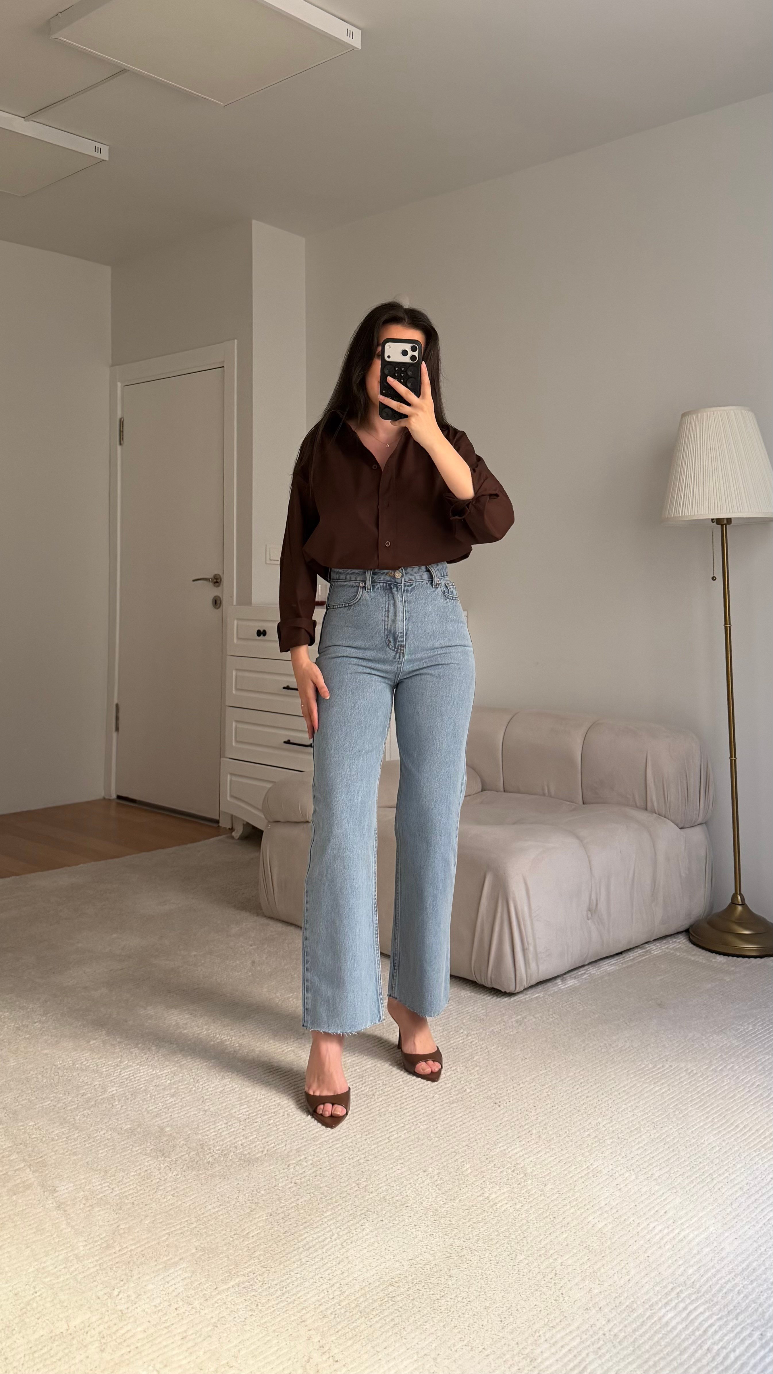 Marka Donuk Mavi Straight Fıt Jean
