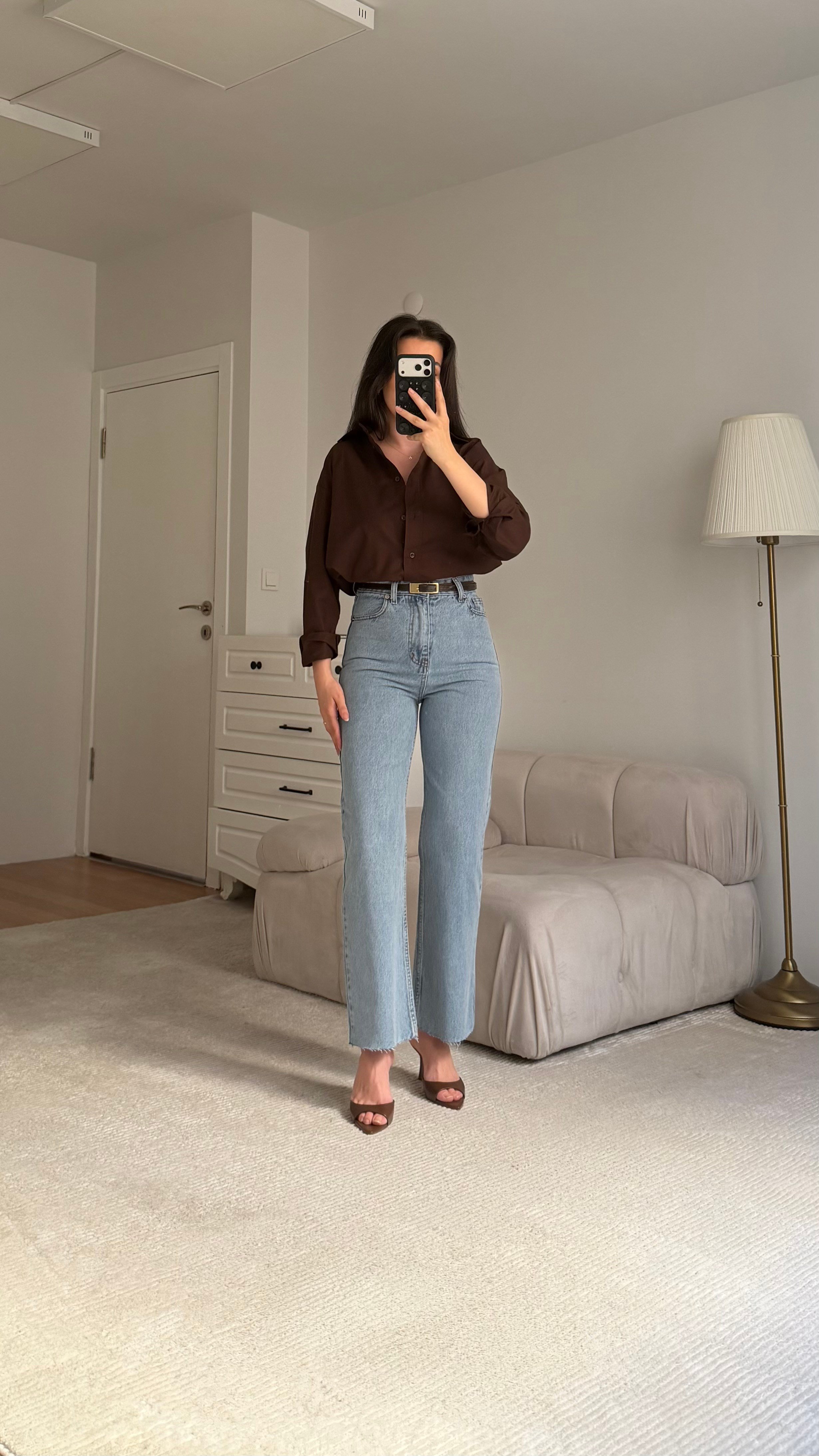 Marka Donuk Mavi Straight Fıt Jean
