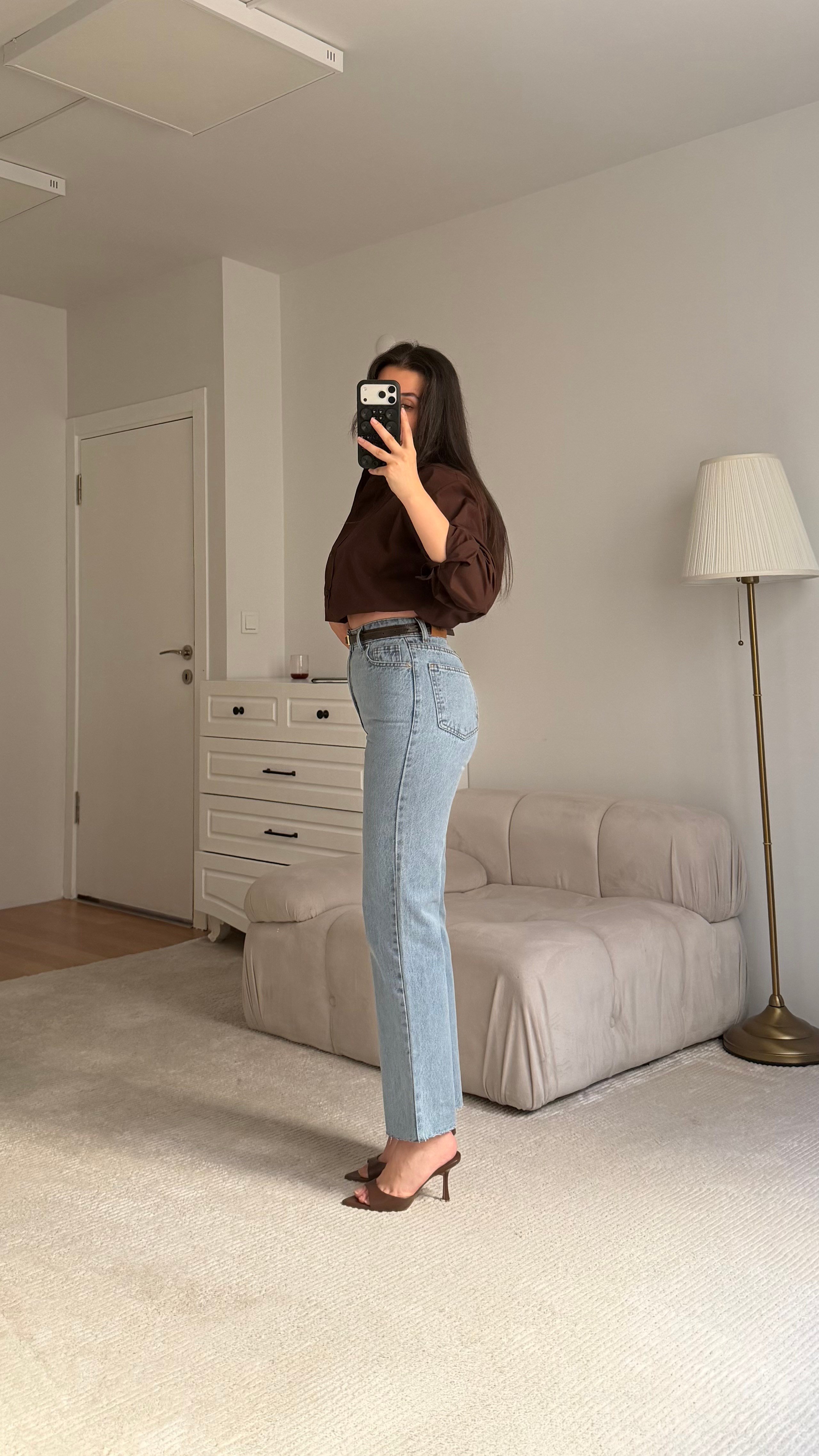 Marka Donuk Mavi Straight Fıt Jean
