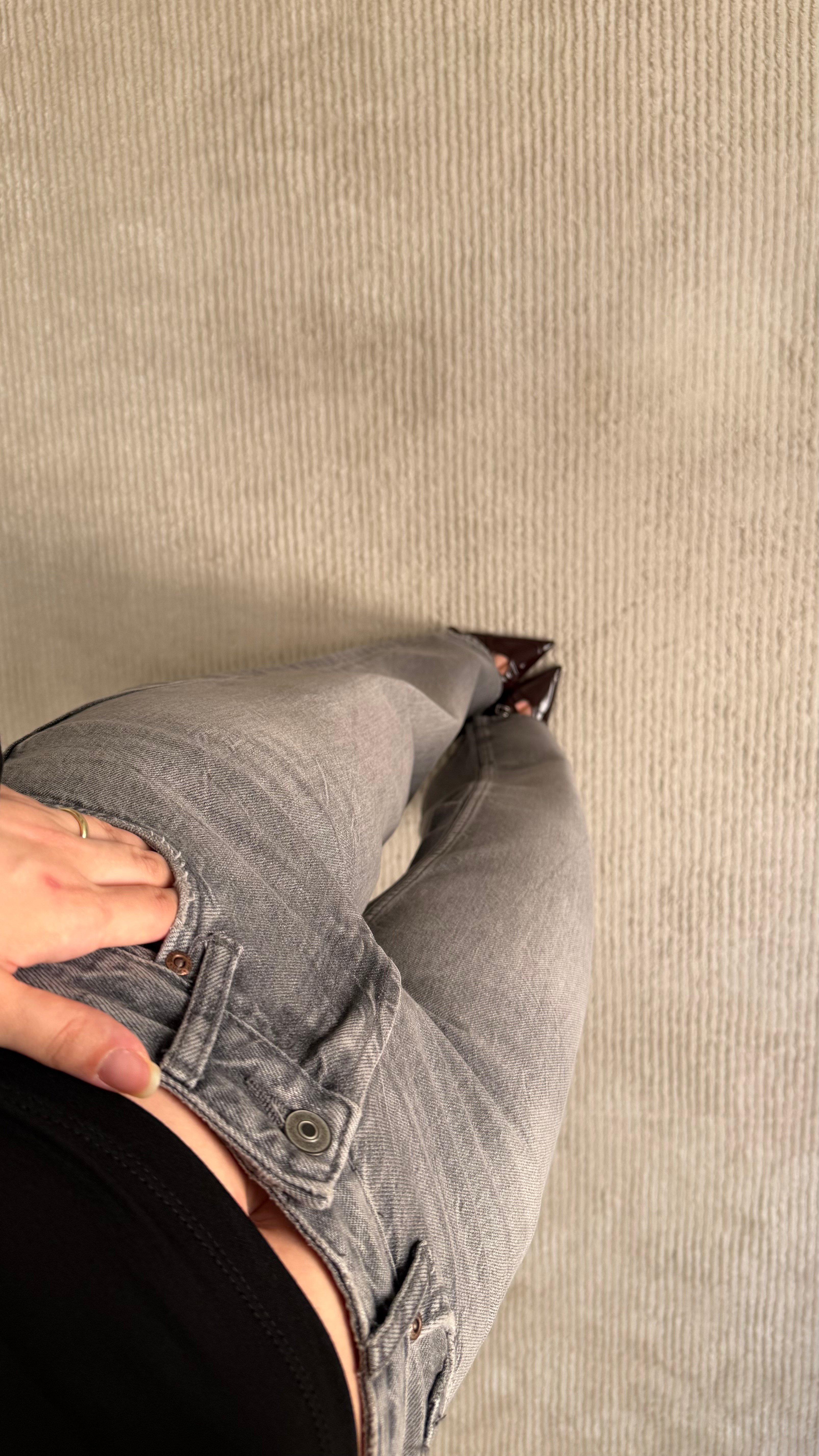 Marka Füme Düz Kesim Jean