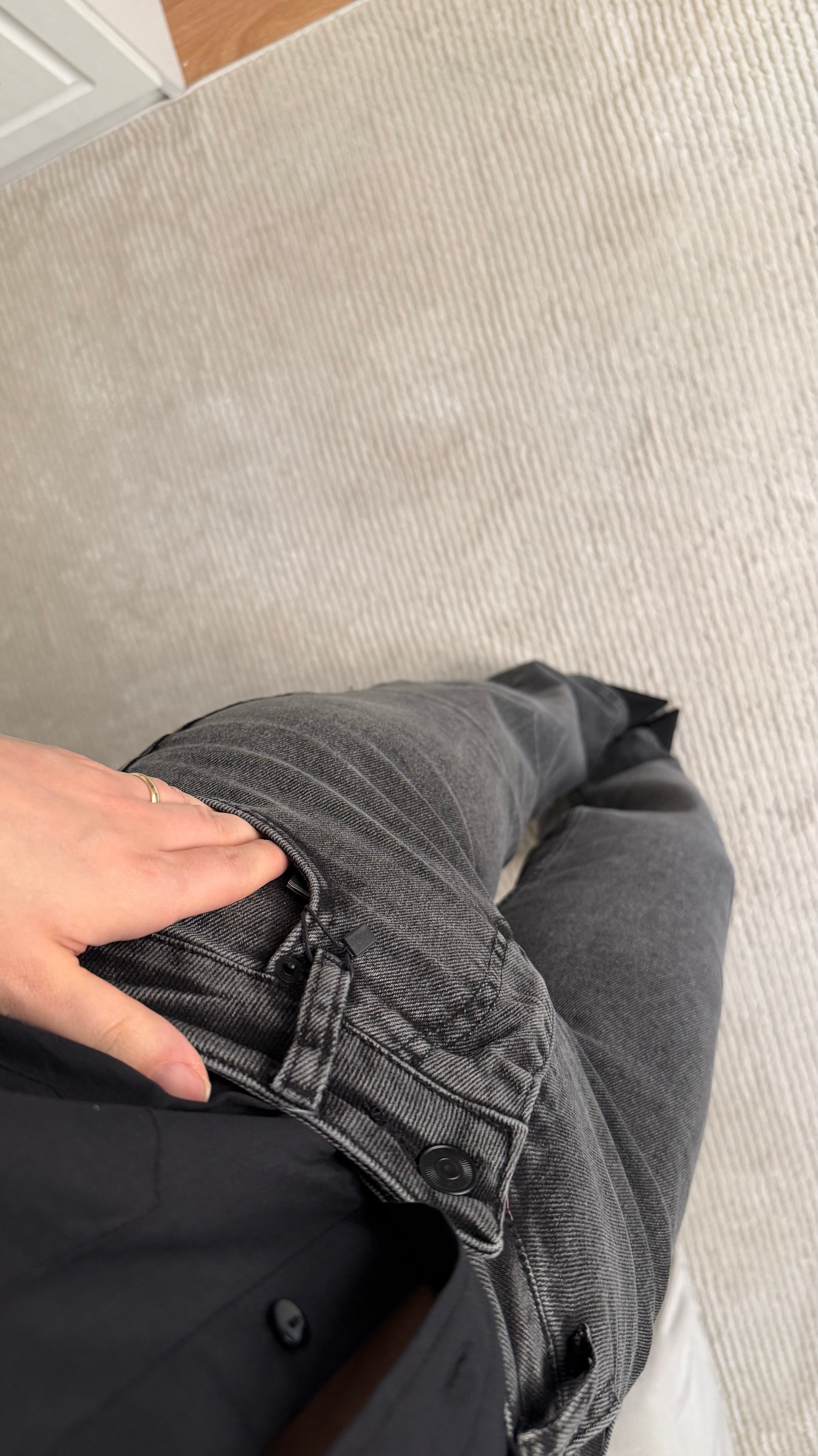 Marka Füme Wide Leg Jean