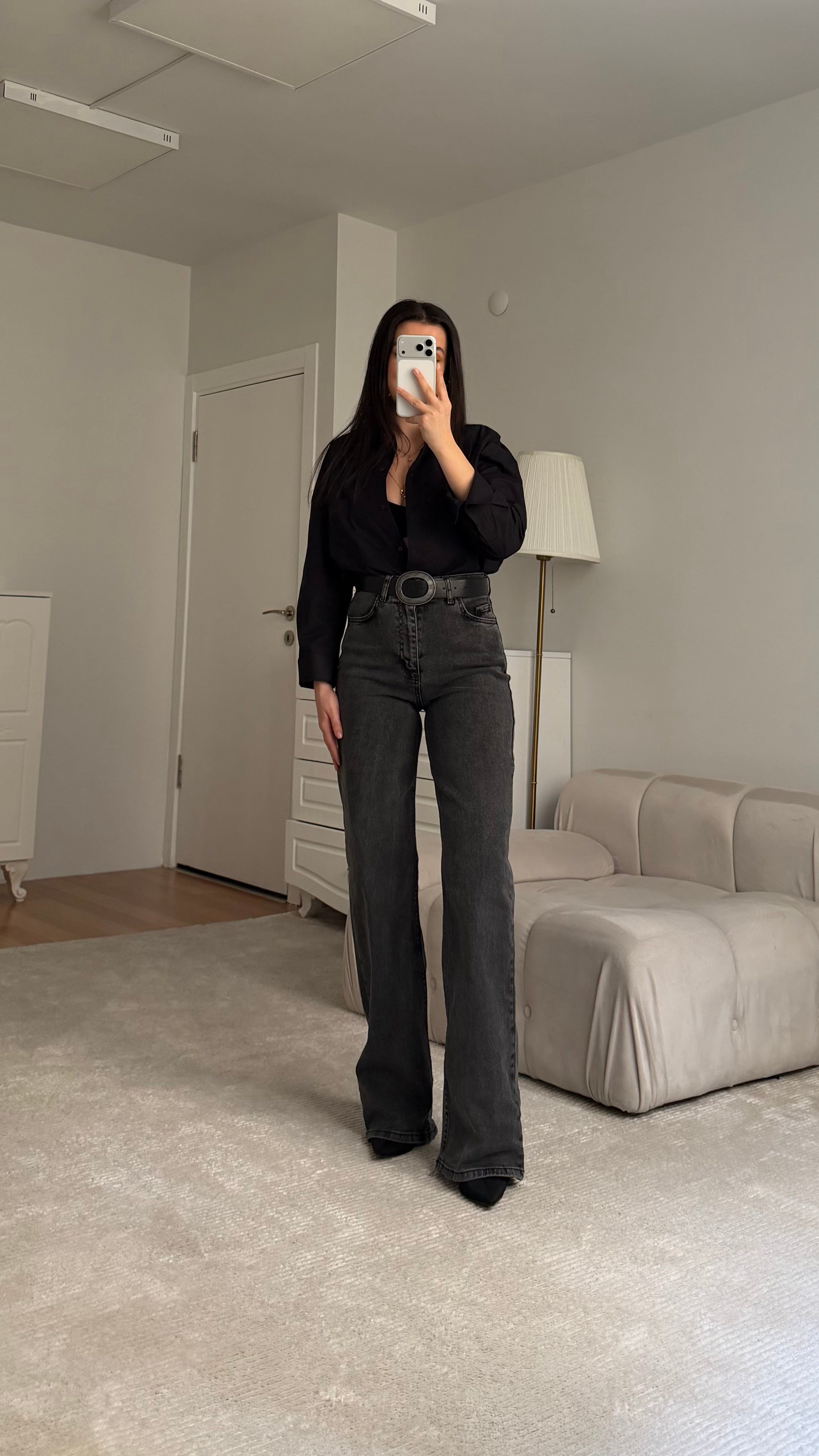 Marka Füme Wide Leg Jean
