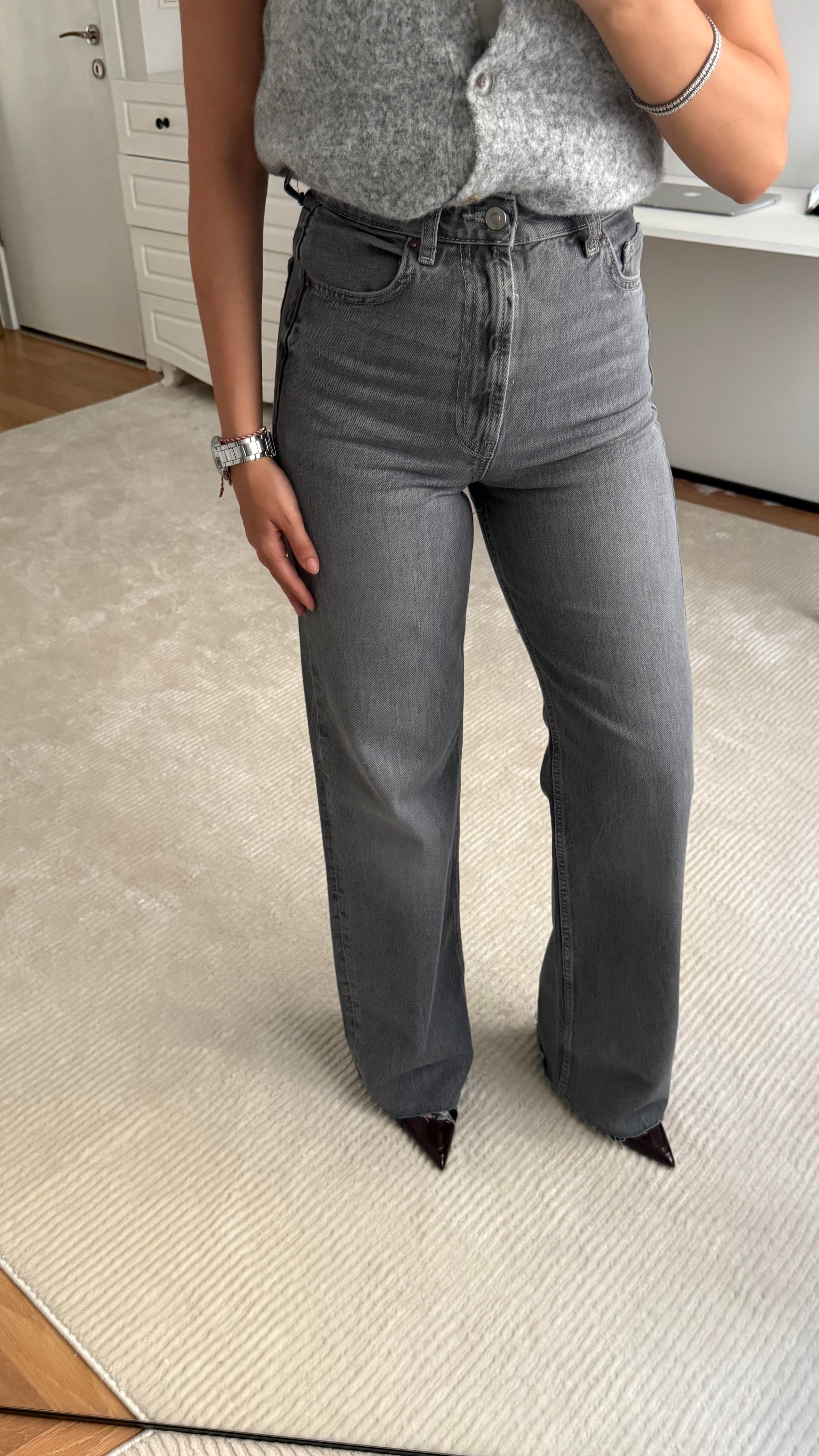 Marka Gri Wide Leg Jean