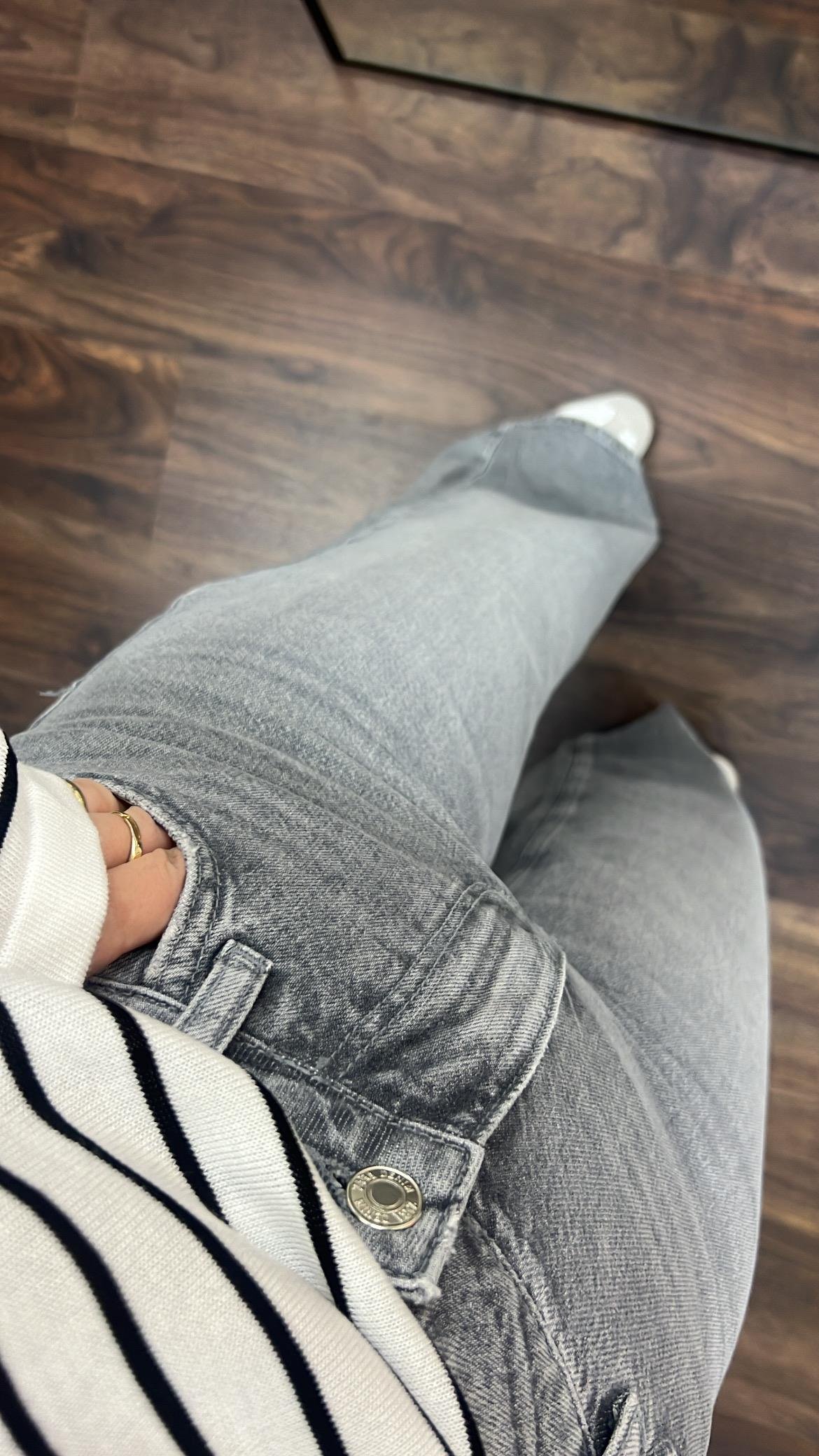 Marka Gri Wide Leg Jean