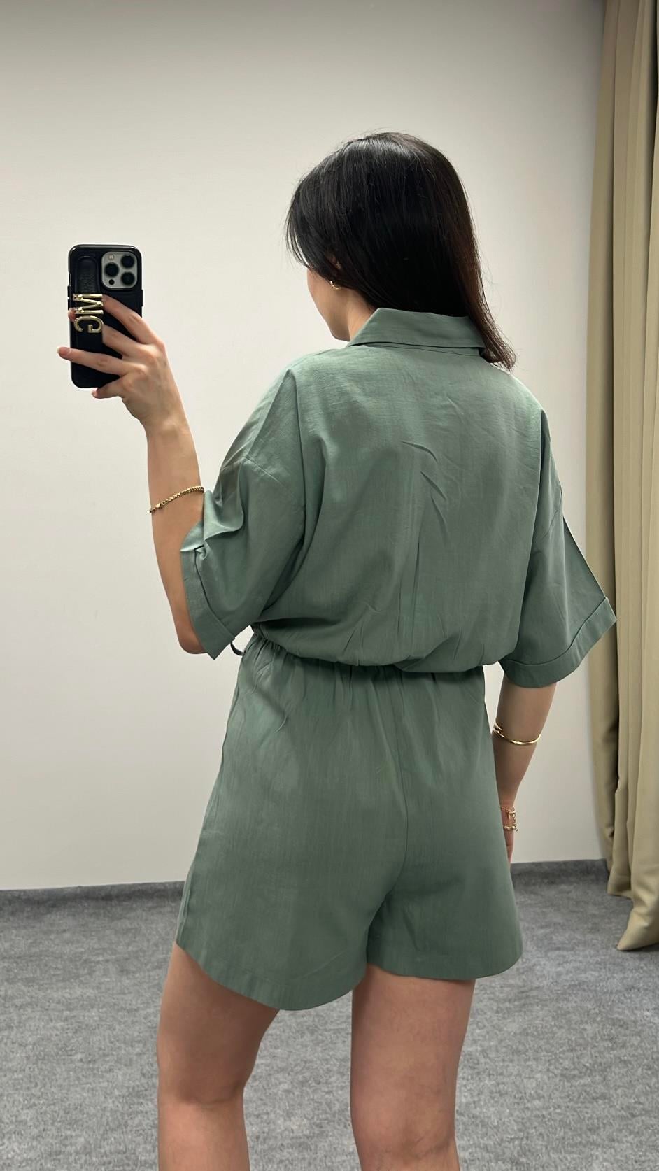 MARKA HAKİ GÖMLEK TULUM 