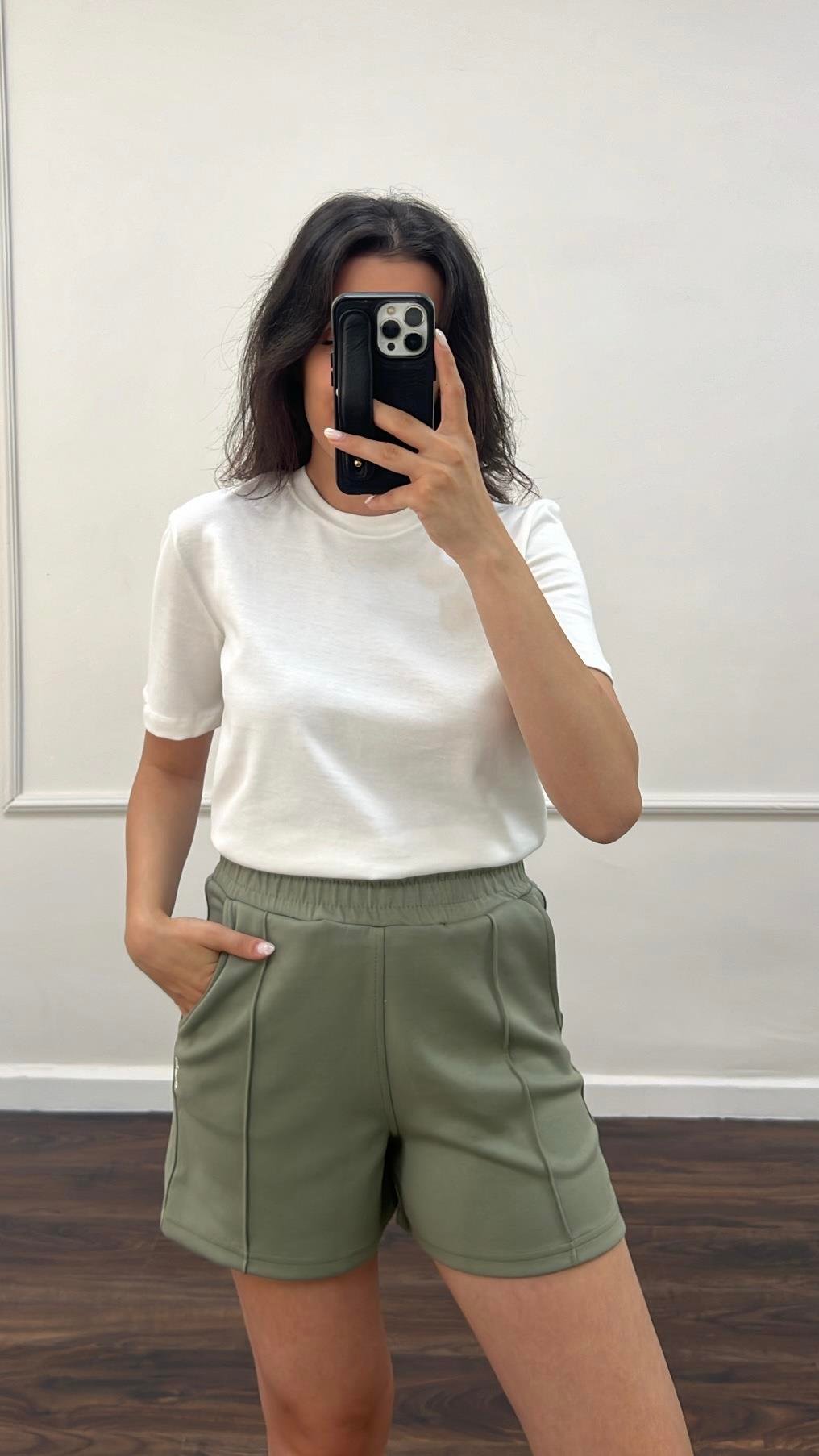 Marka İkili Basıc Tişört