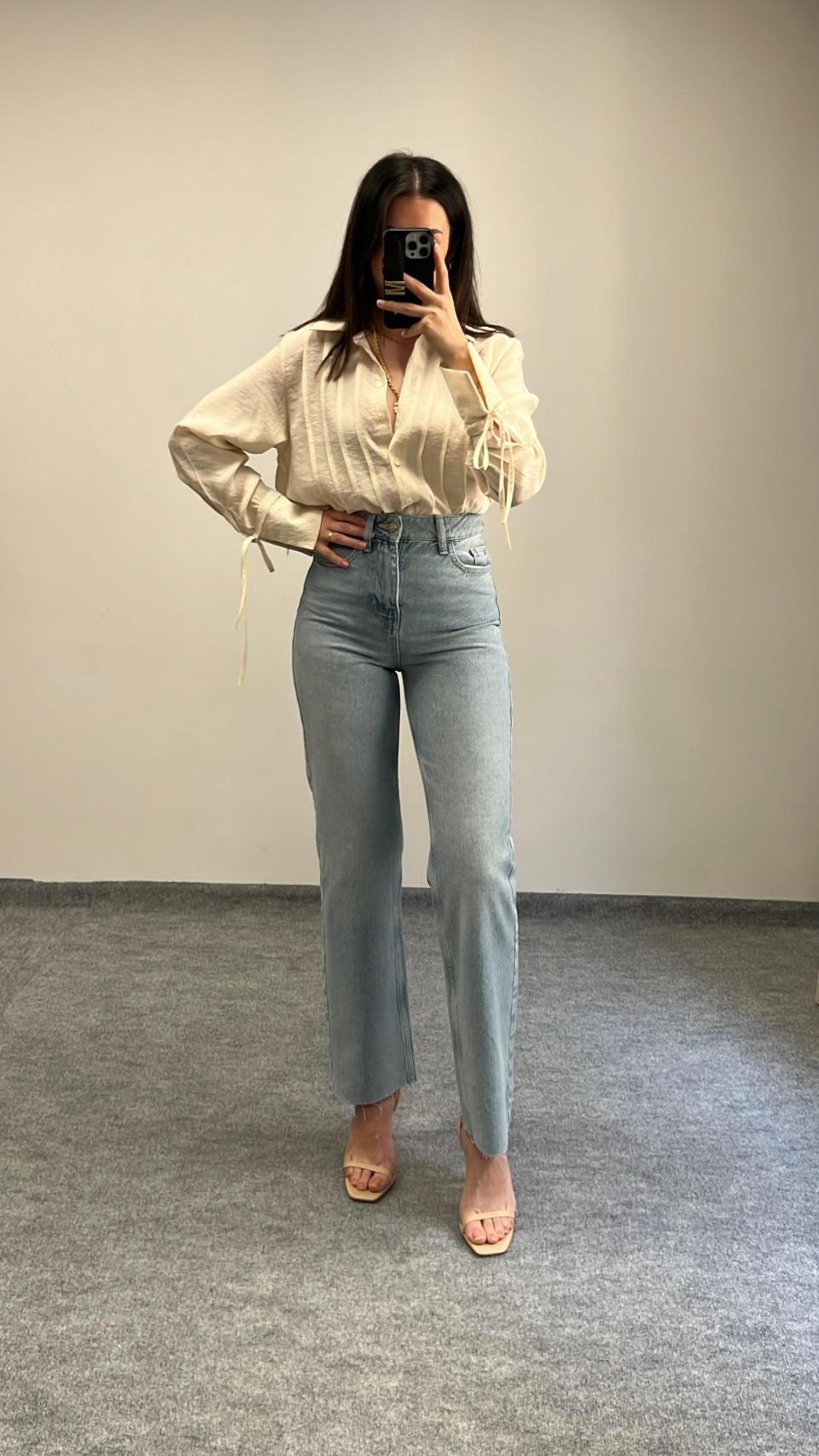 Marka İndigo Straight Fıt Jean