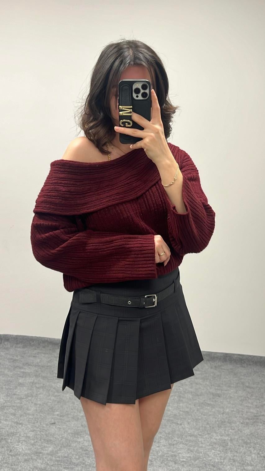 MARKA KALIN PİLELİ ŞORT ETEK