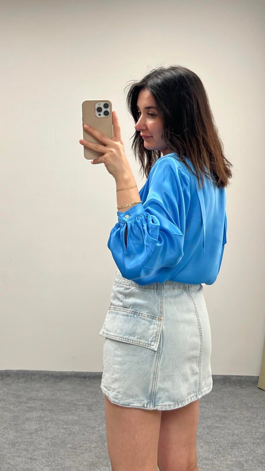 MARKA KARGO DENİM MİNİ ETEK