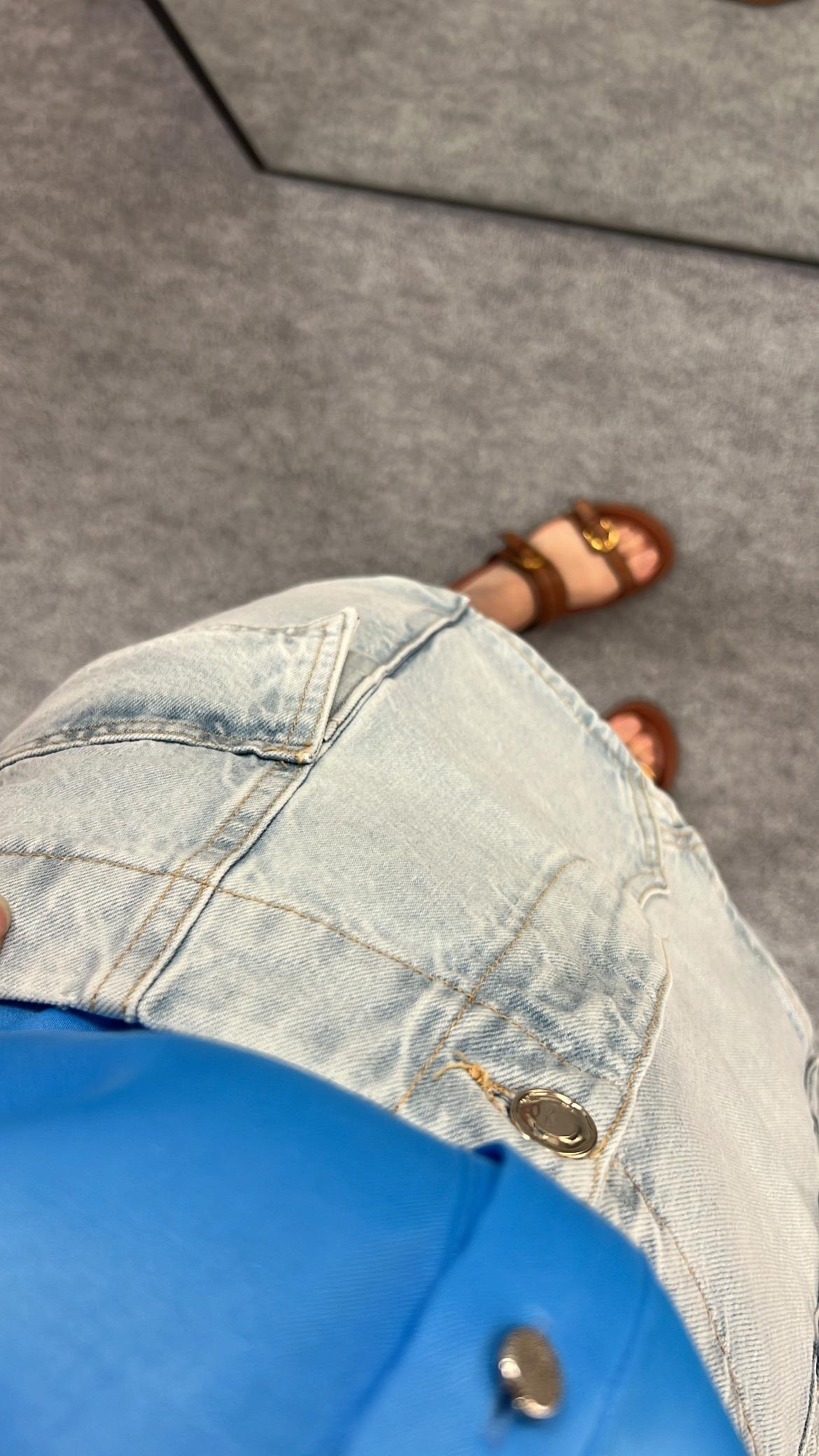 MARKA KARGO DENİM MİNİ ETEK