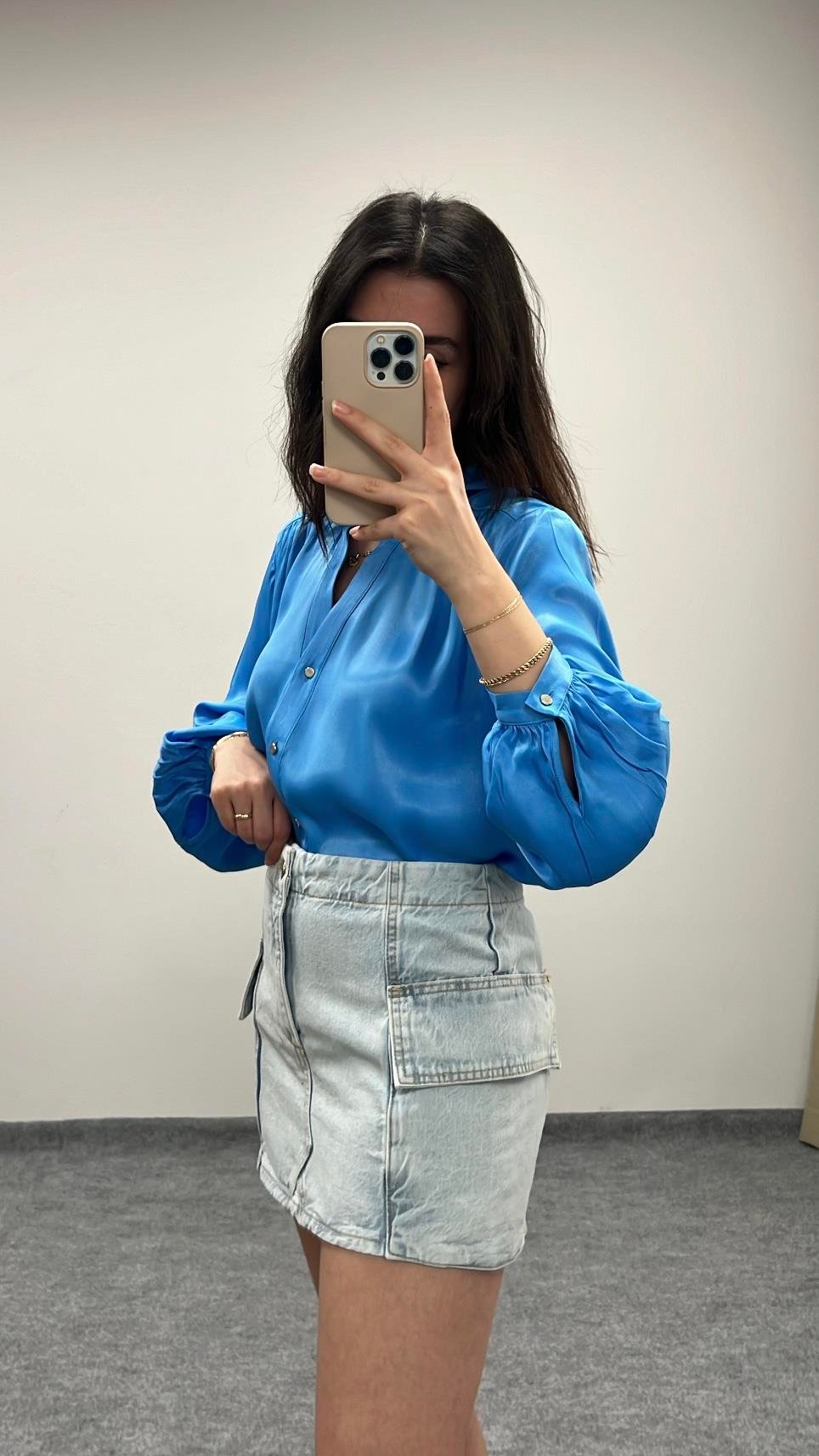 MARKA KARGO DENİM MİNİ ETEK