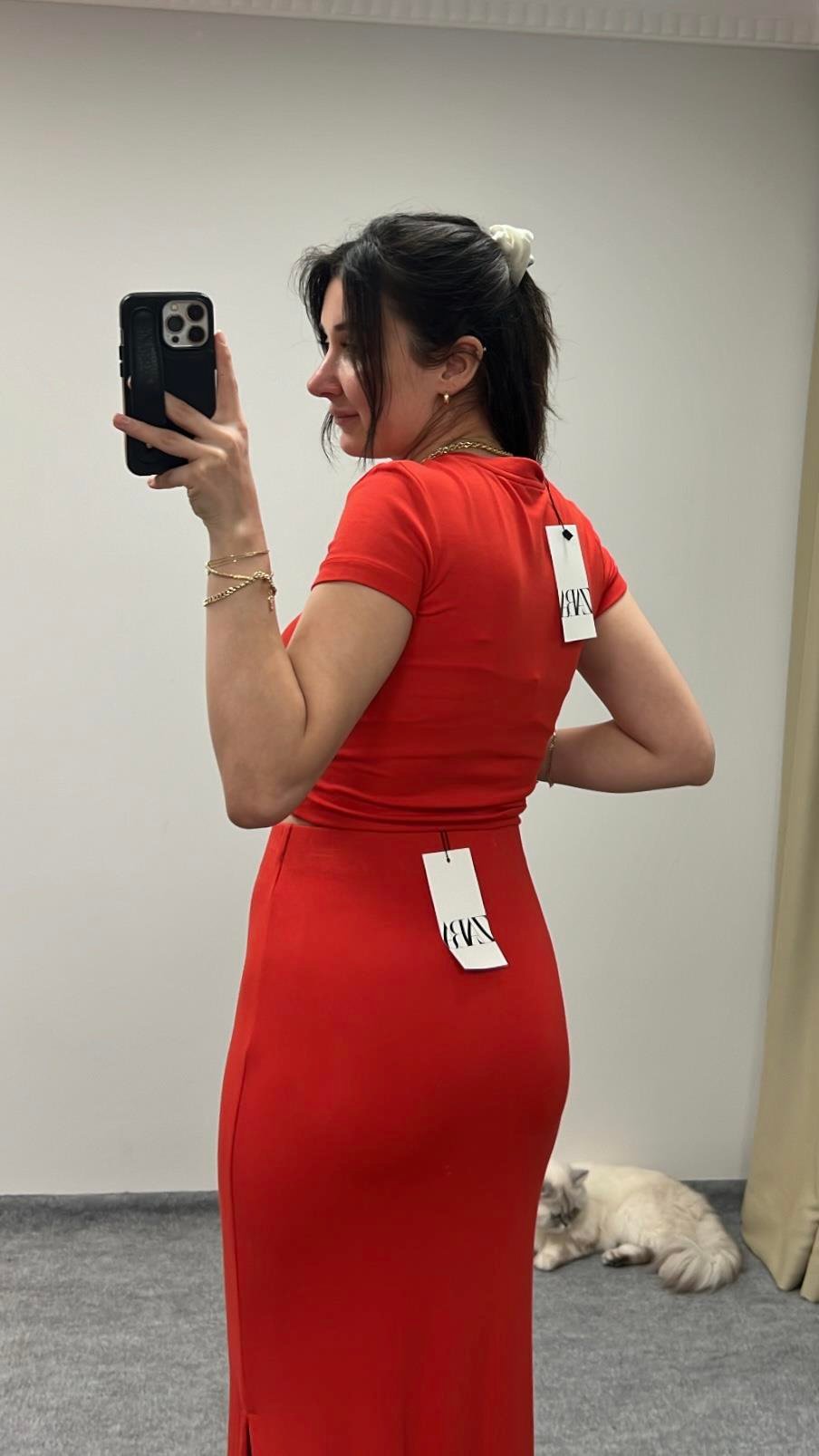 MARKA KIRMIZI ÖZEL DOKUMA BASIC