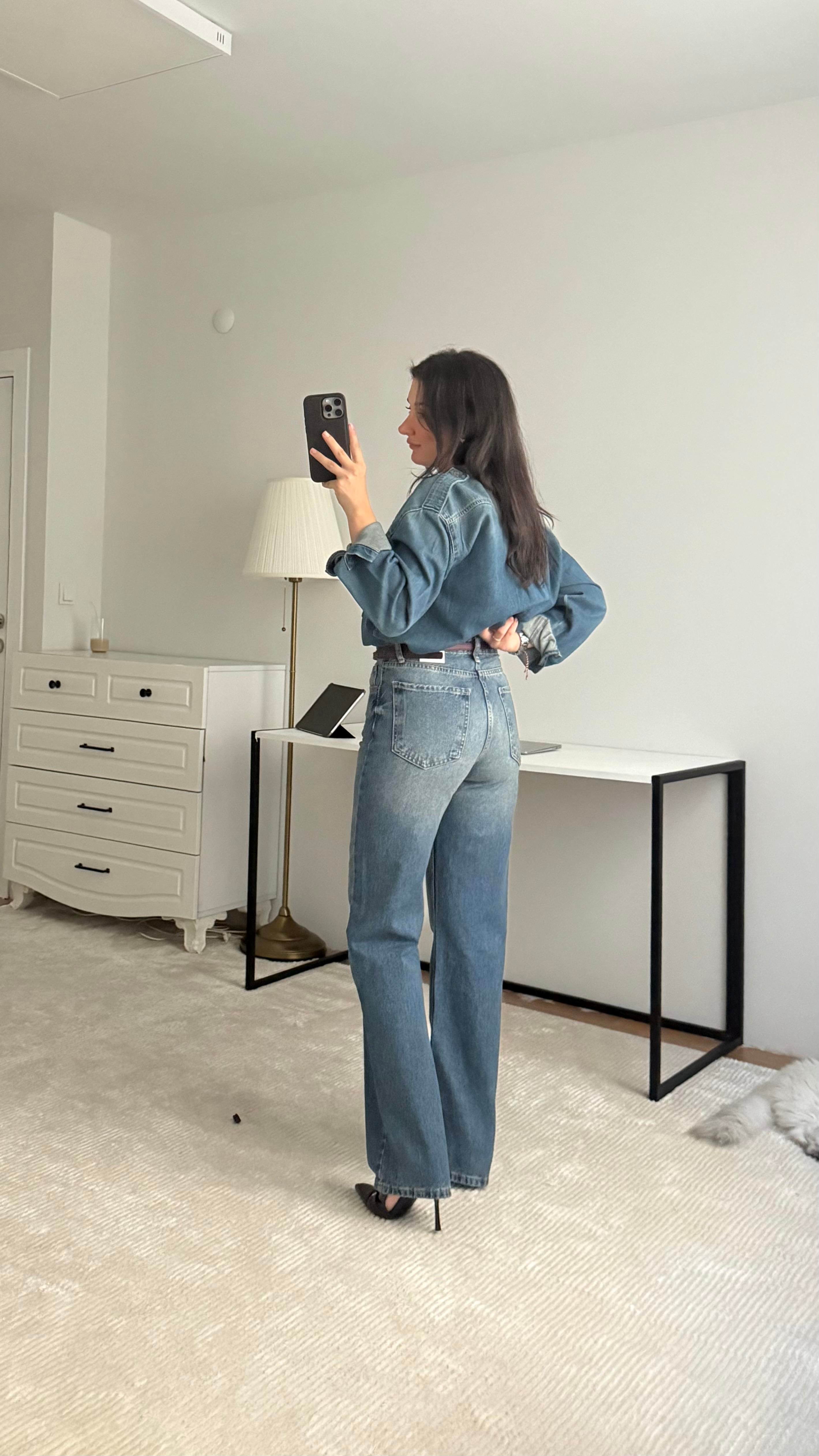 Marka Koyu Mavi Straight Jean