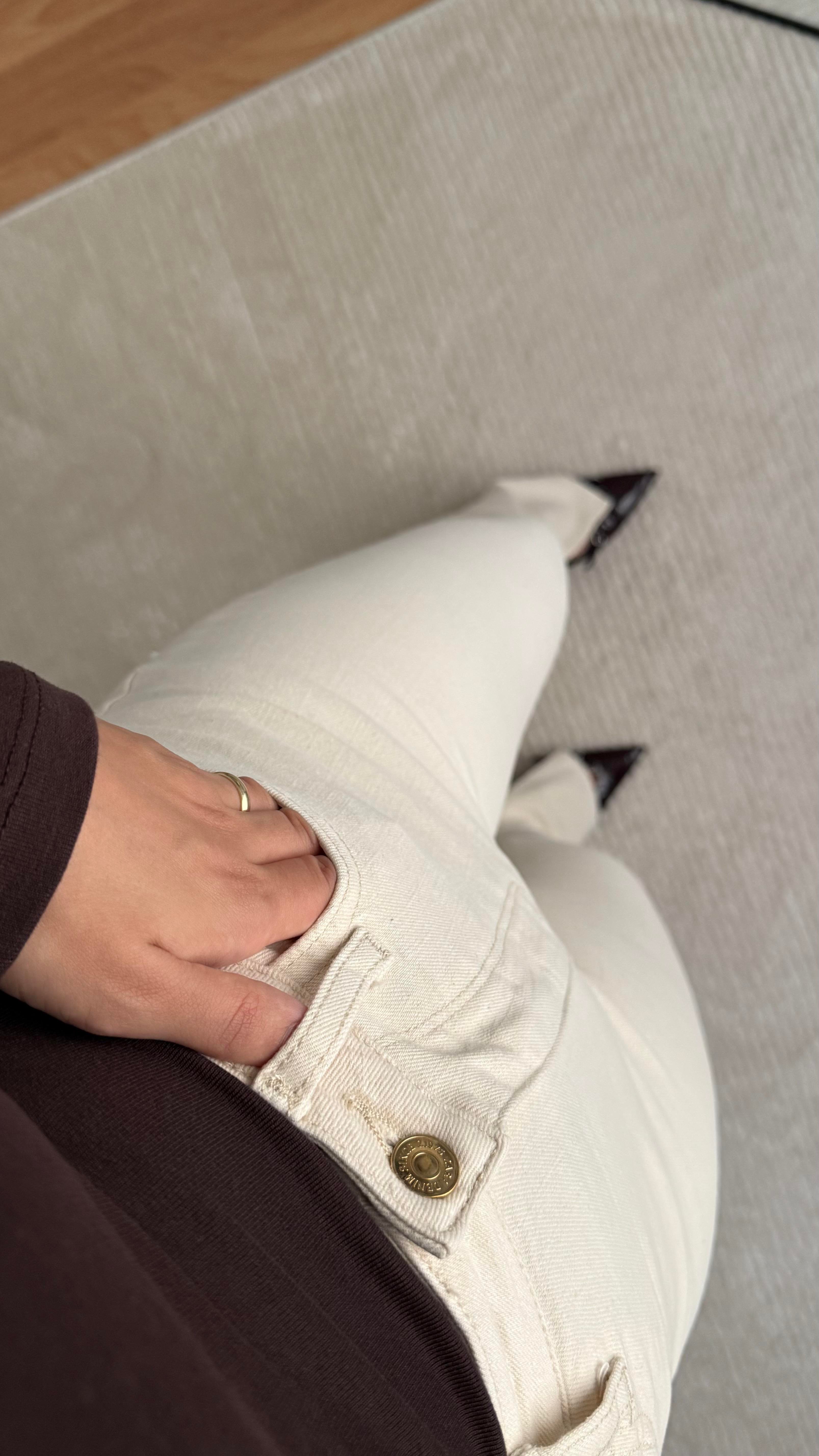 Marka Krem Slım Flare Jean