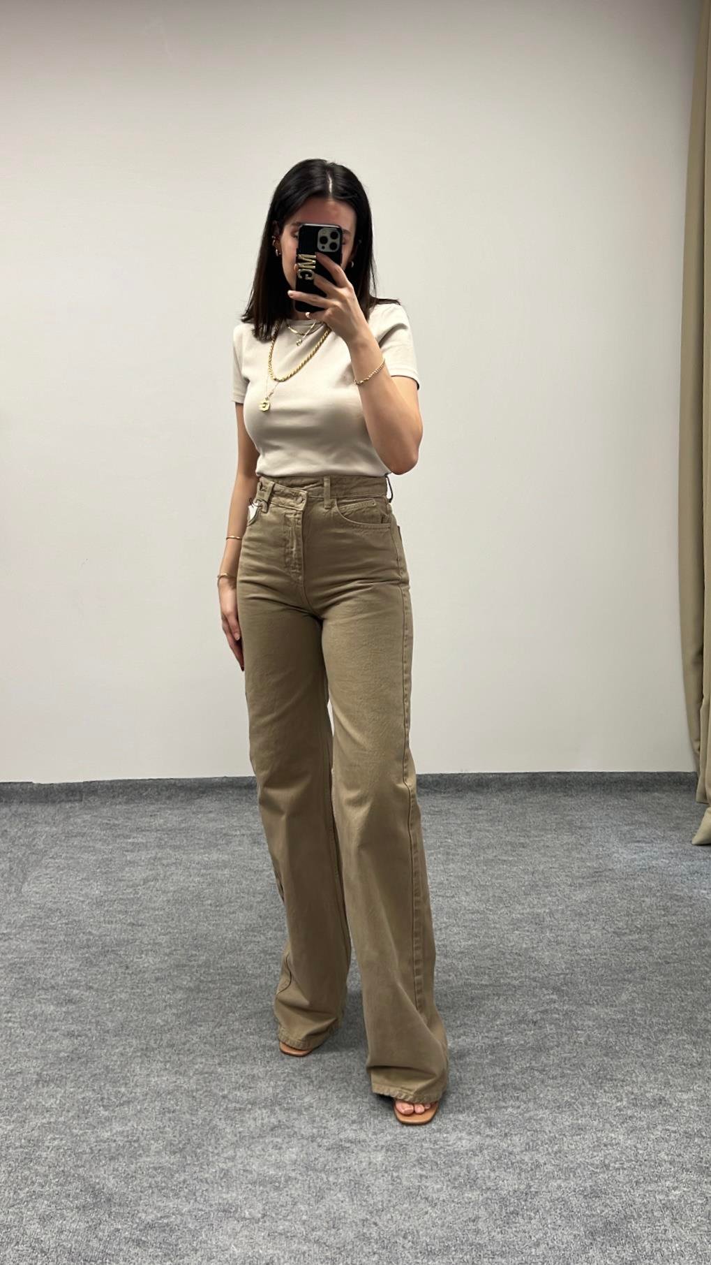MARKA LATTE WİDE LEG JEAN