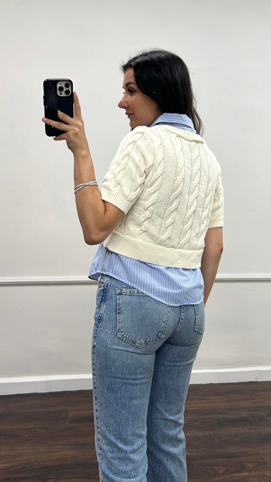 Marka Örgü Gömlek Sweater