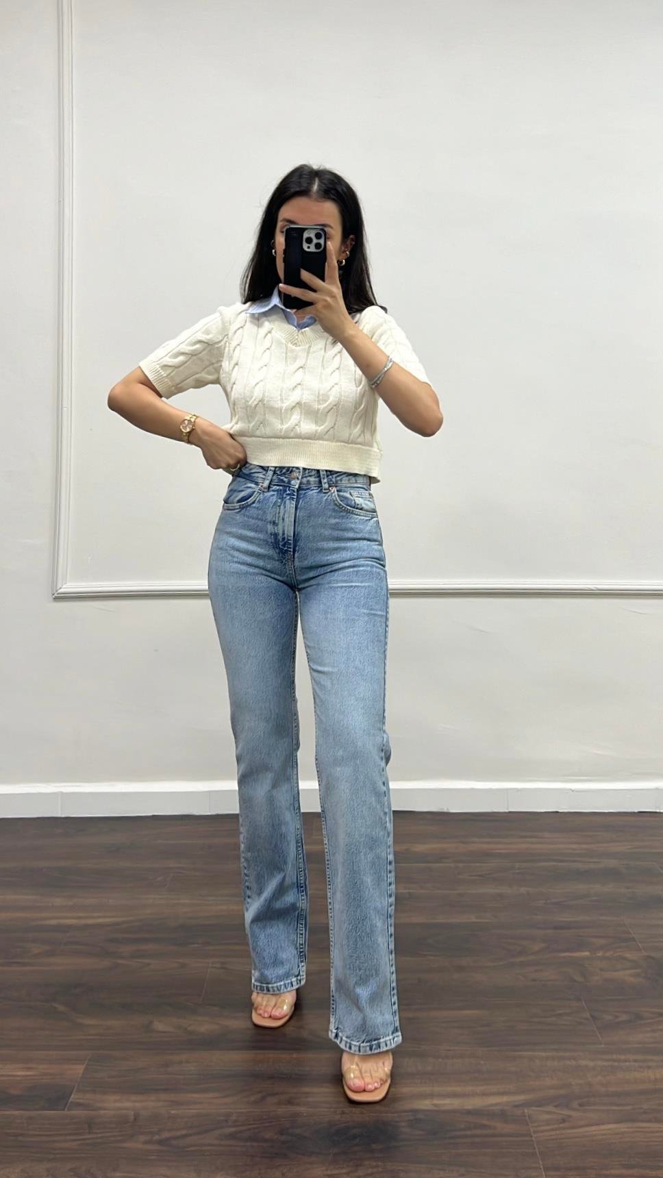 Marka Örgü Gömlek Sweater