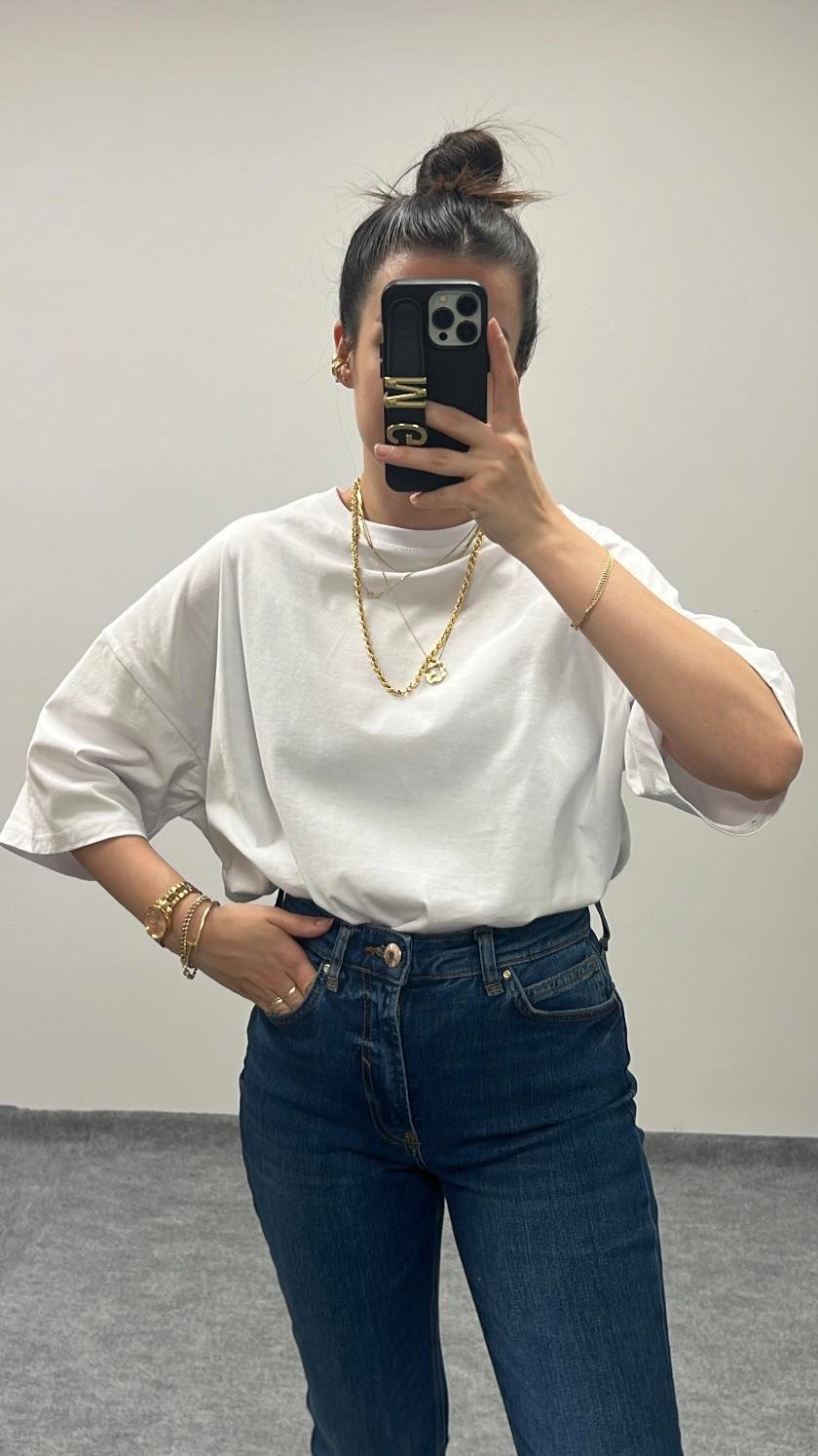 MARKA OVERSIZE BASIC TİŞÖRT
