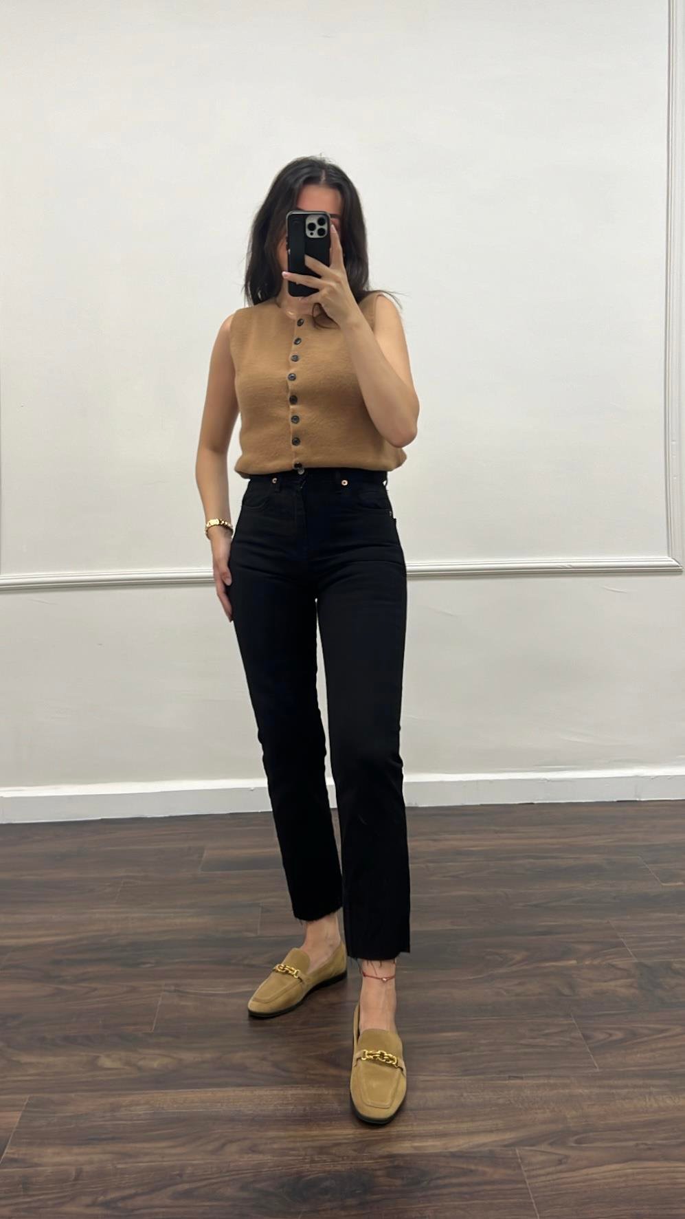 Marka Siyah Boyfıt Jean