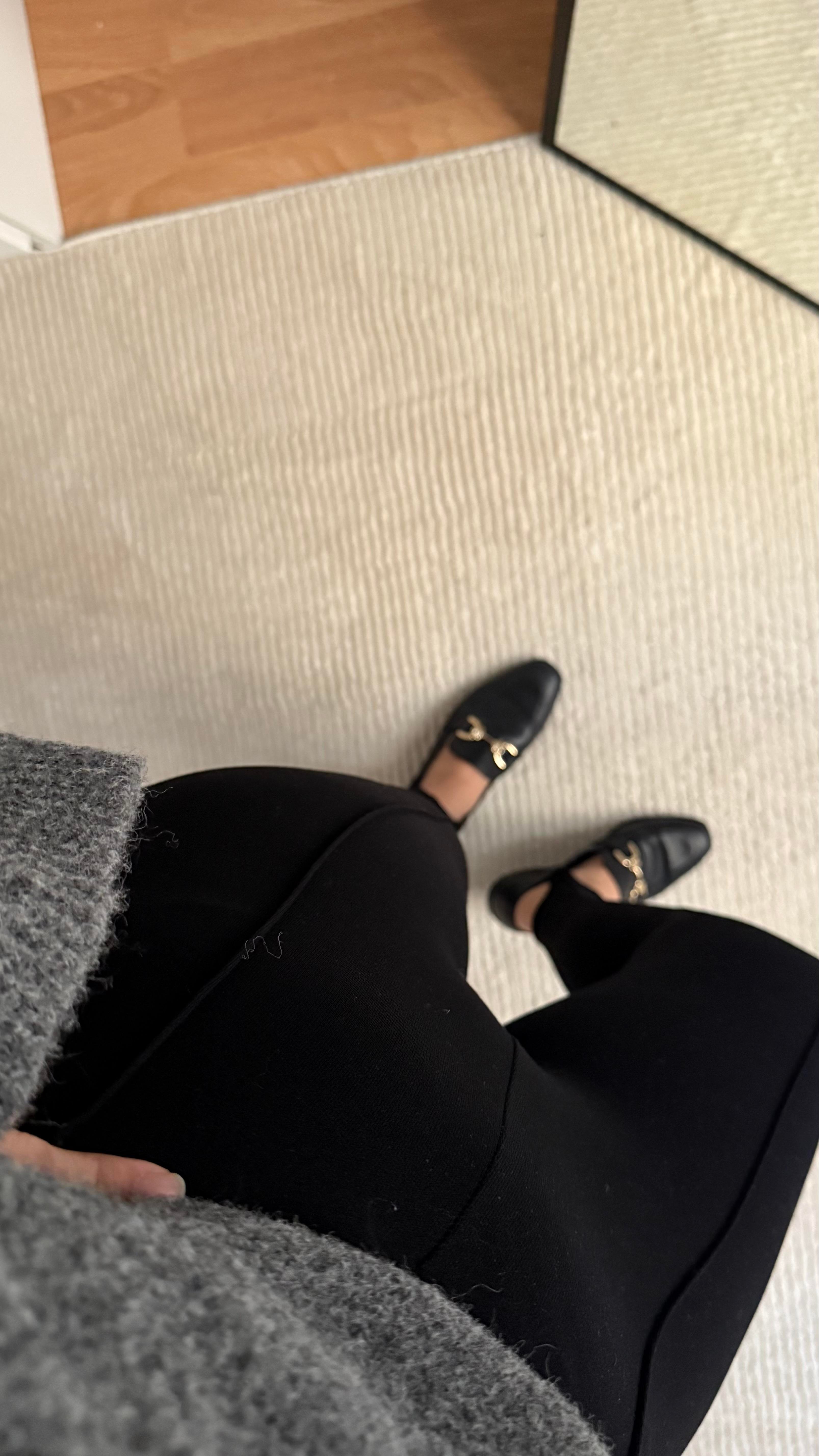 Marka Siyah Fizo Çelik Örme Tayt