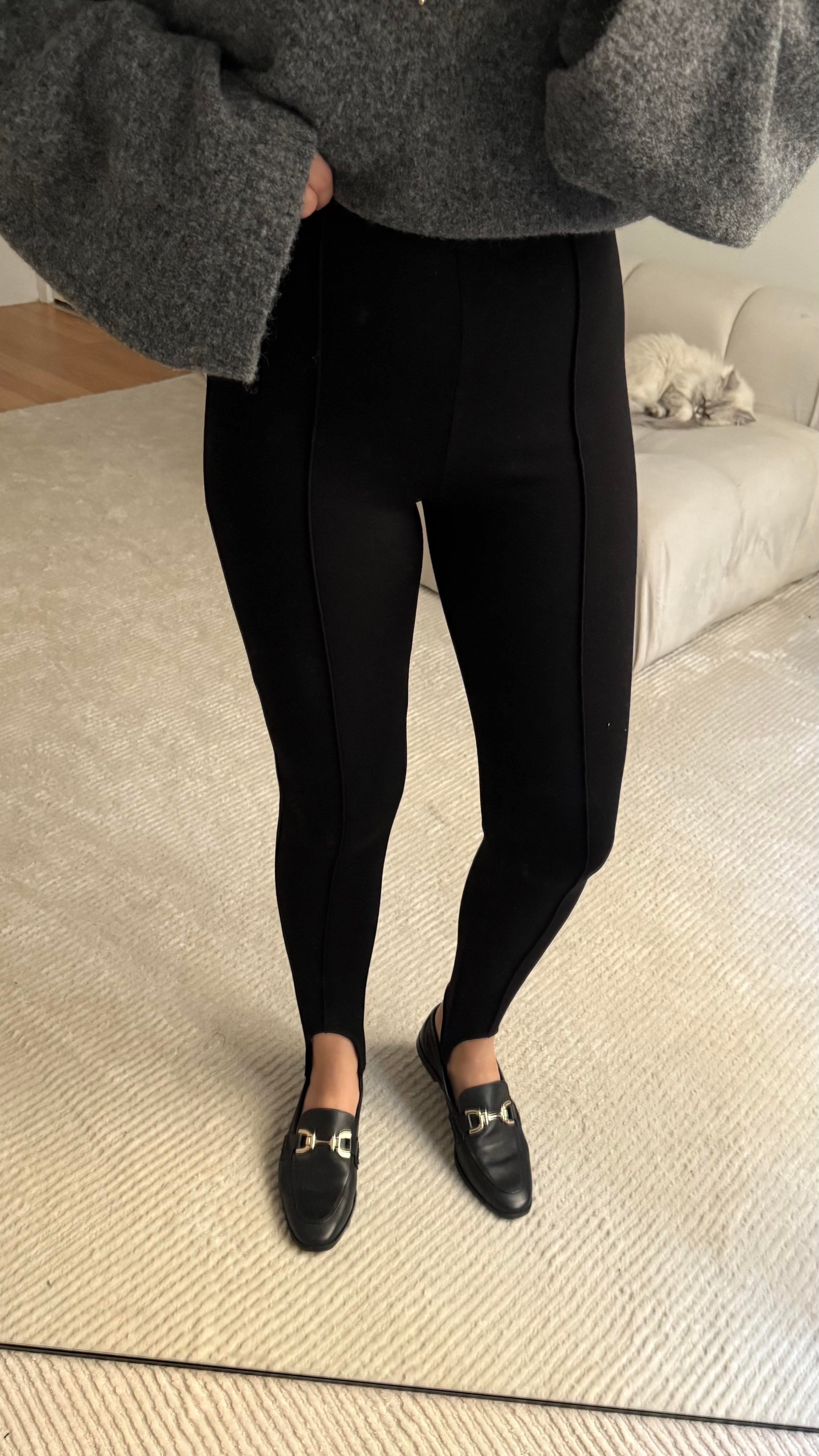 Marka Siyah Fizo Çelik Örme Tayt