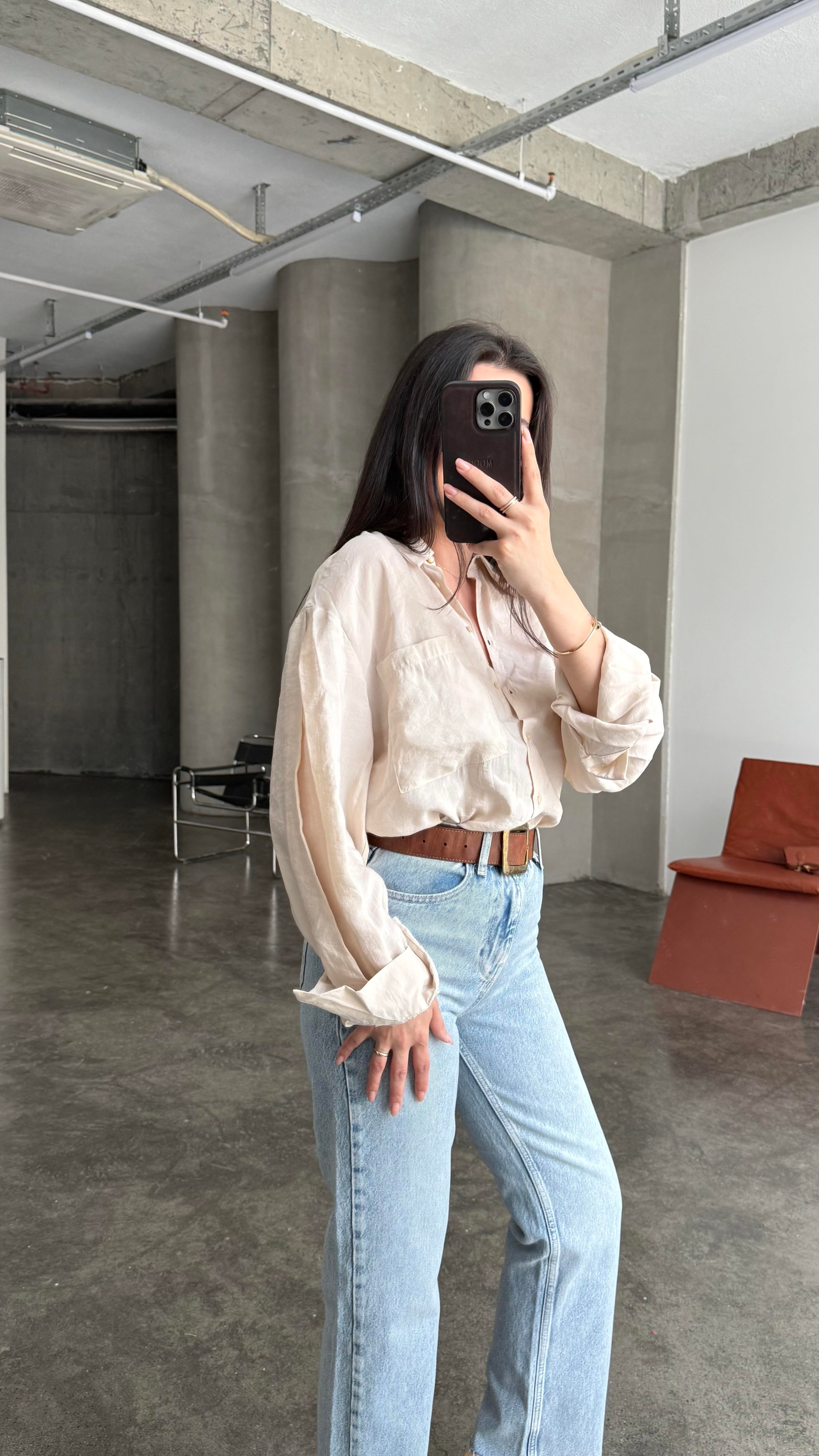 Marka Soft Tensel Gömlek