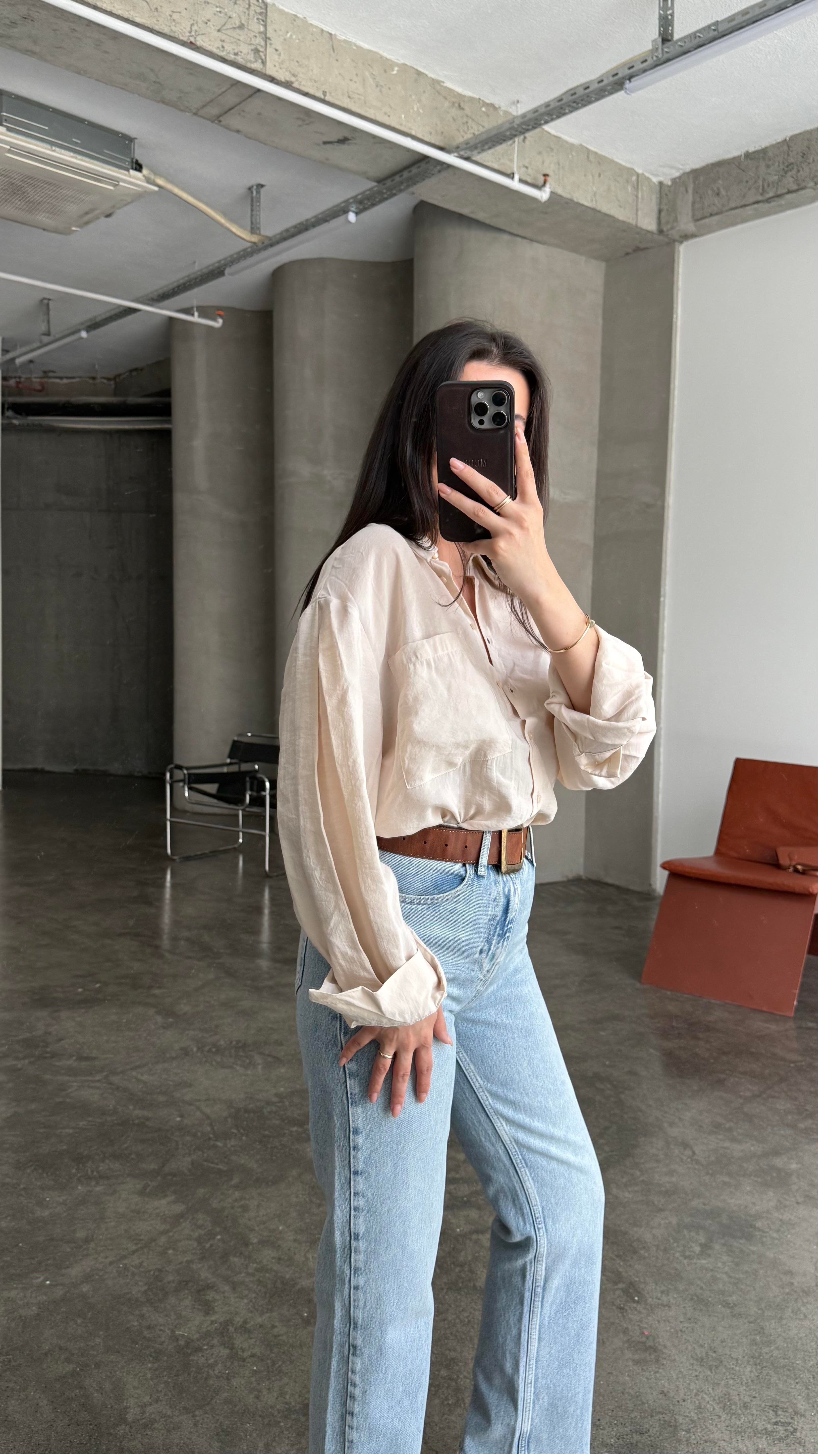 Marka Soft Tensel Gömlek