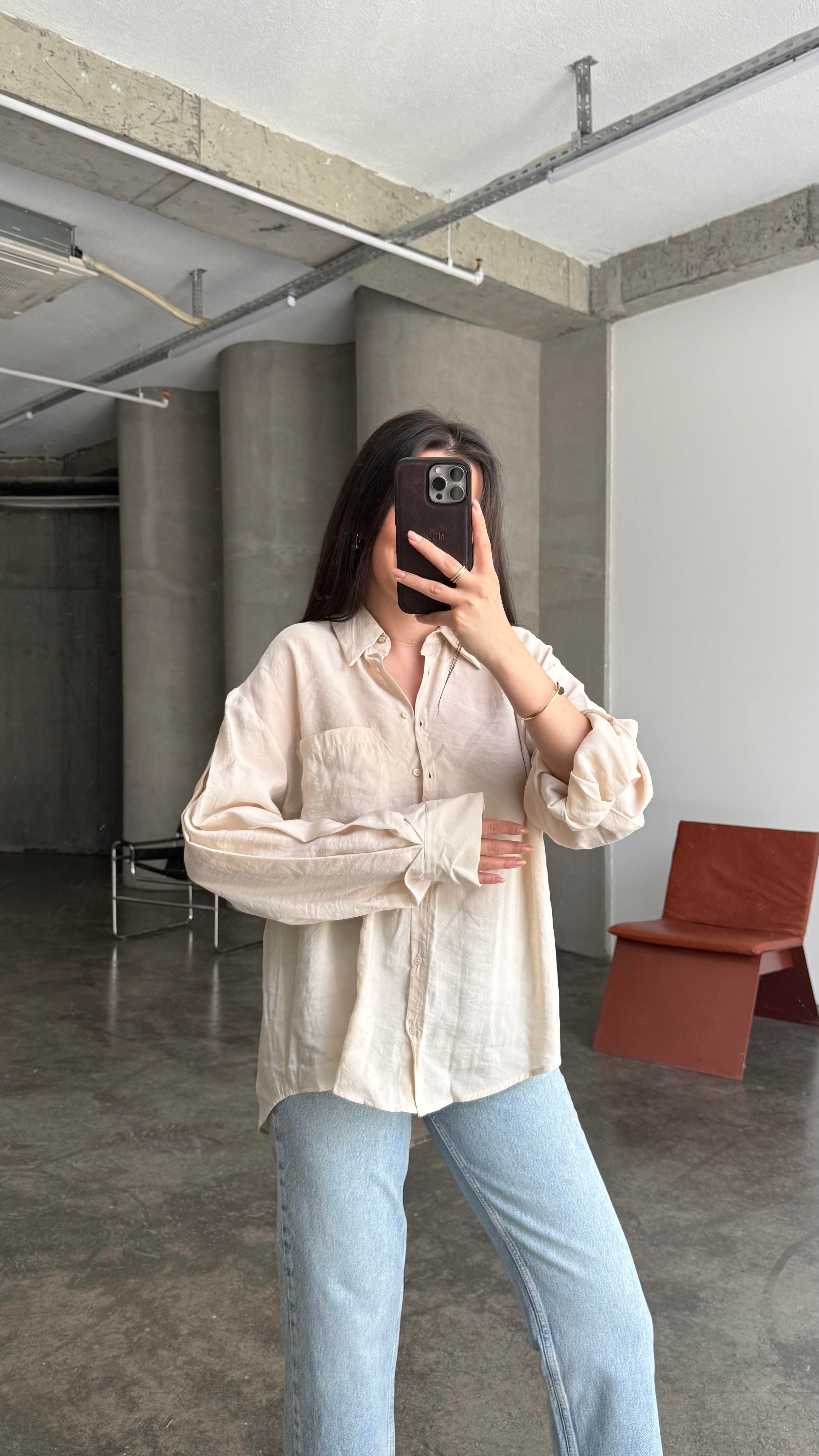 Marka Soft Tensel Gömlek