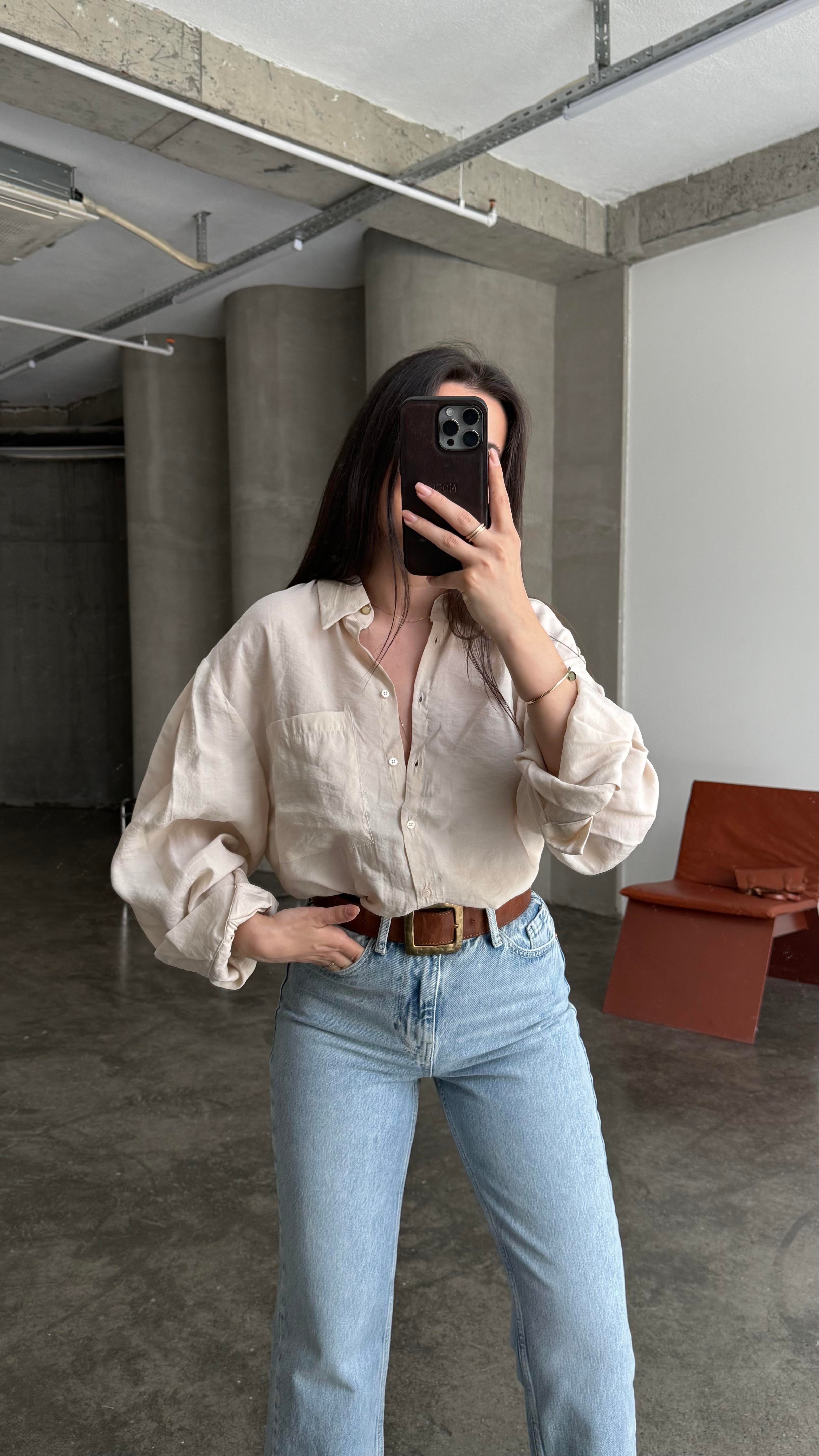 Marka Soft Tensel Gömlek